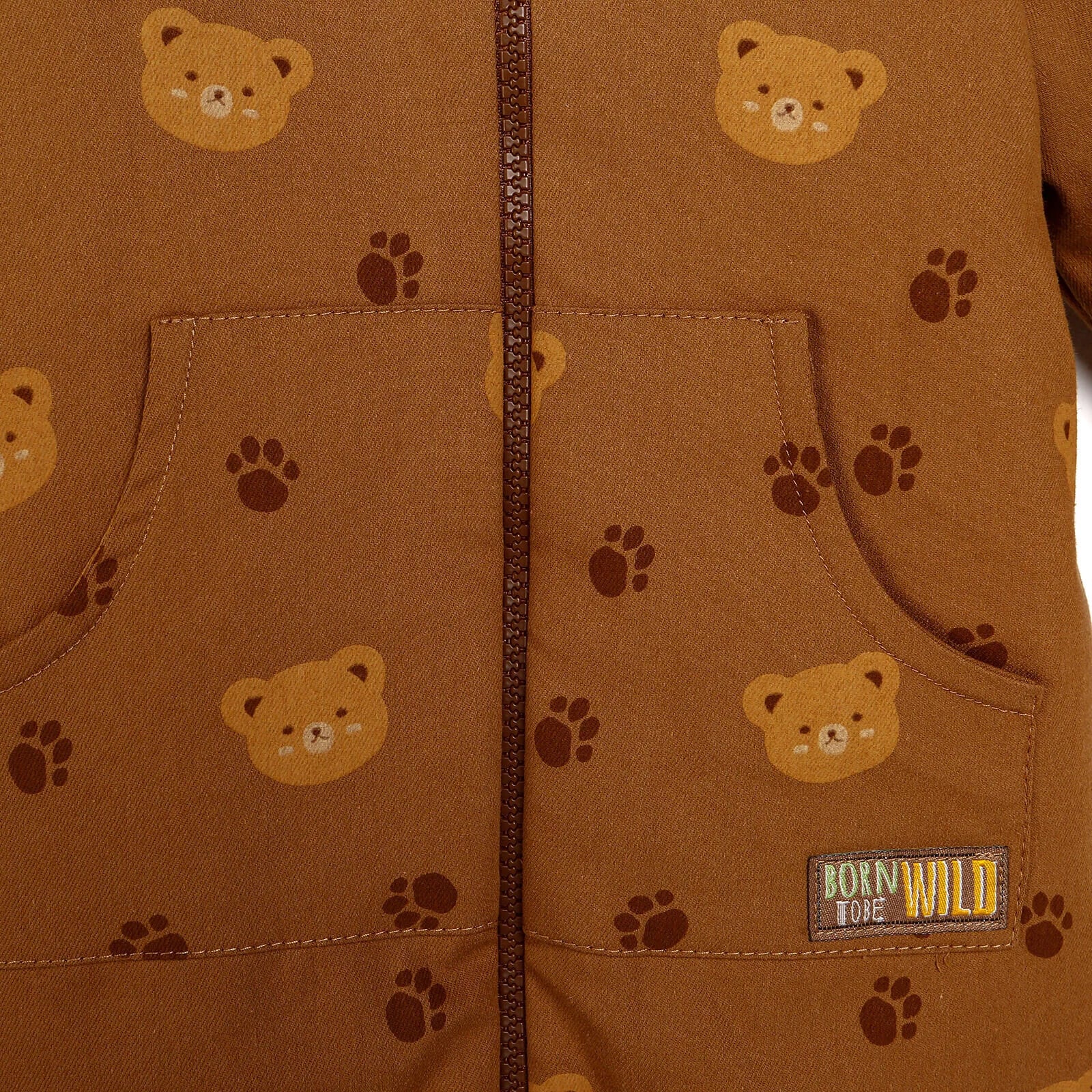 BabyZ Welsoft Jumpsuit - Brown - ebebek - Black Friday