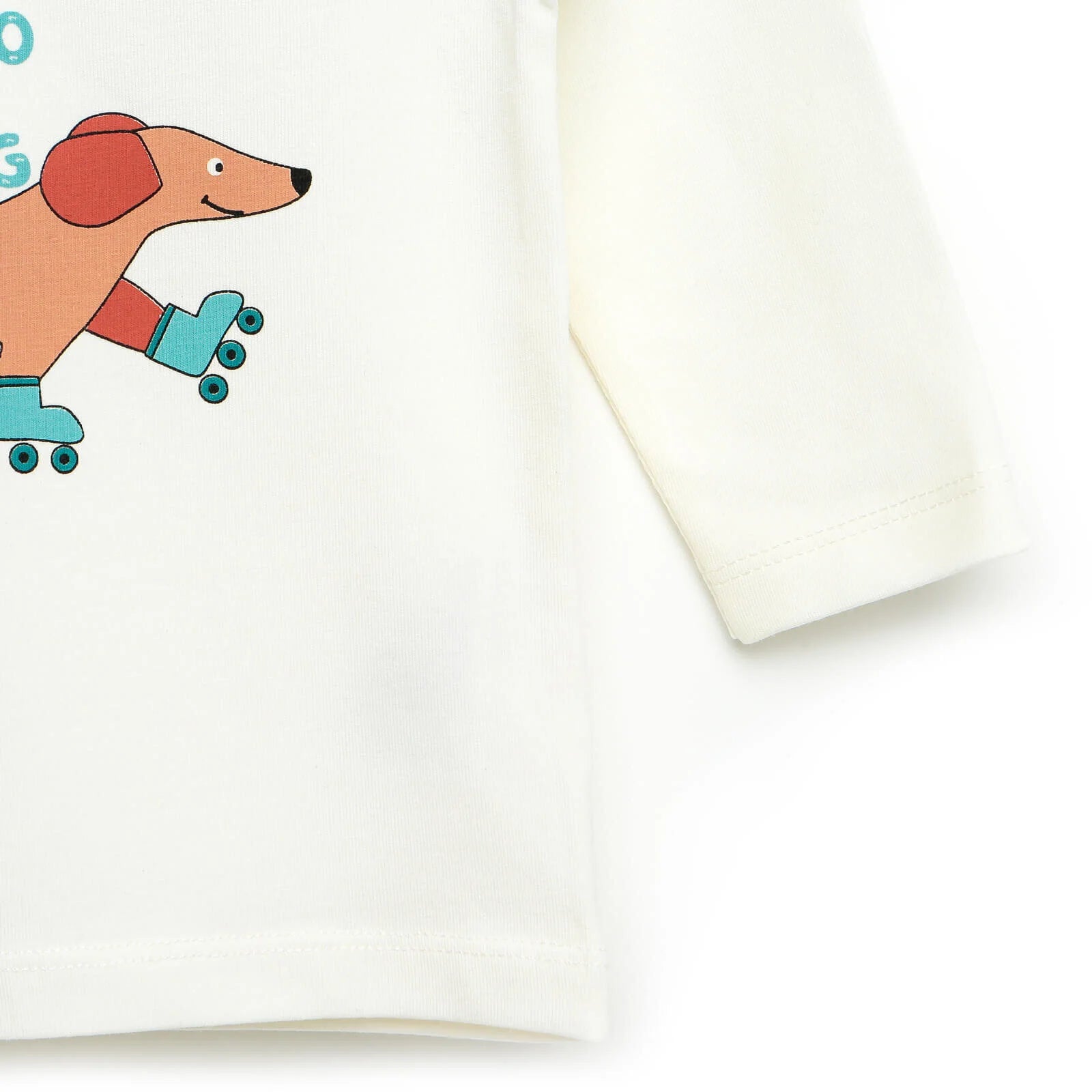 HelloBaby Basic Printed Long Sleeve T-shirt - Ecru - ebebek - Black Friday