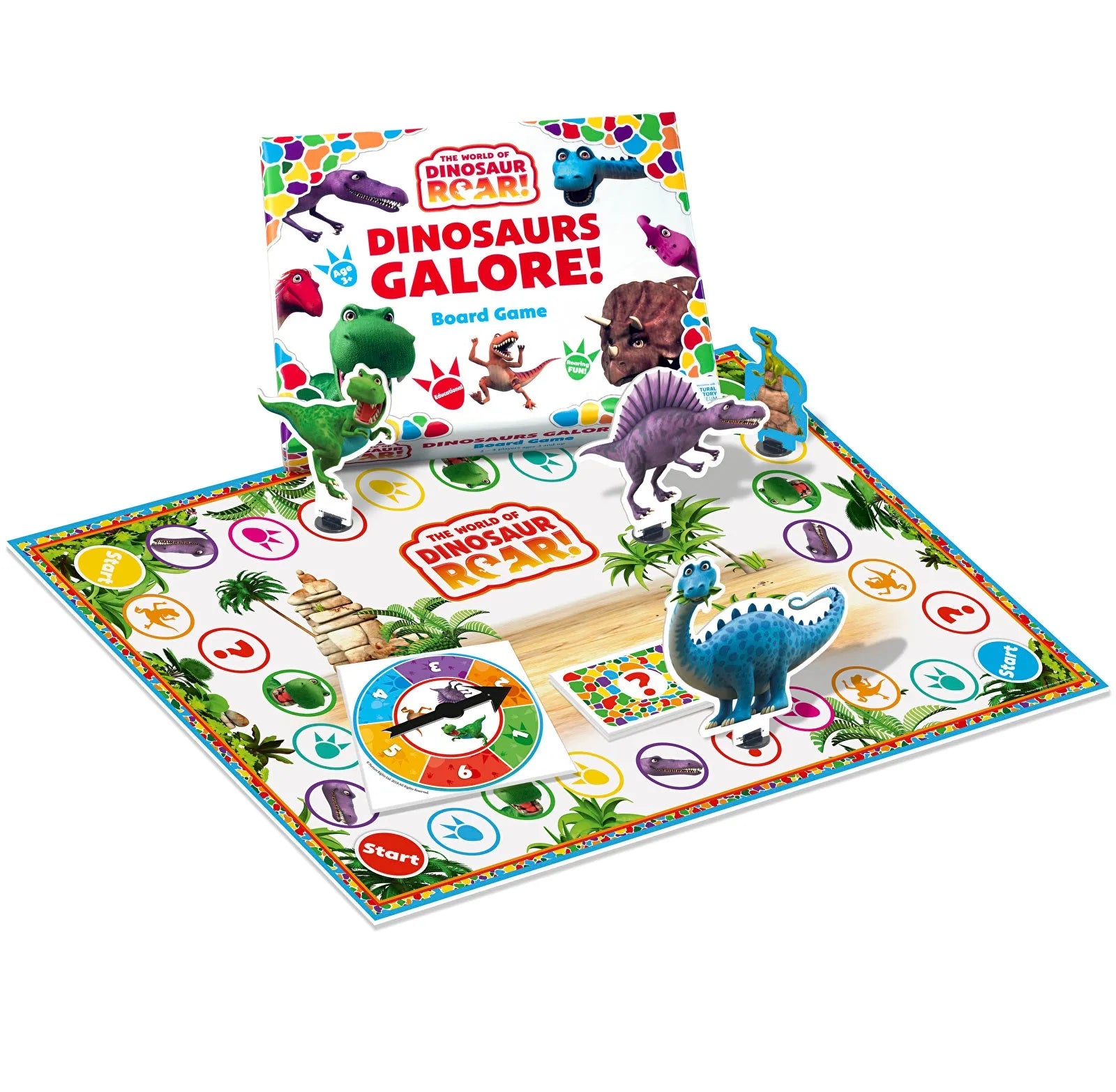 The World of Dinosaur Roar! Dinosaurs Galore! Board Game - ebebek - Black Friday