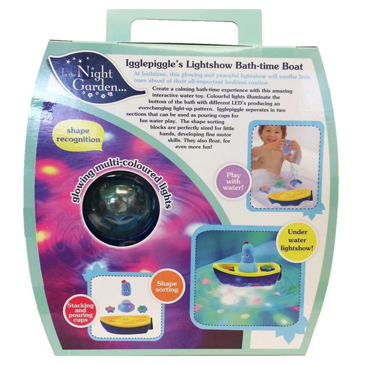In the Night Garden Iggle Piggle's Lightshow Bath - time Boat - ebebek - Black Friday