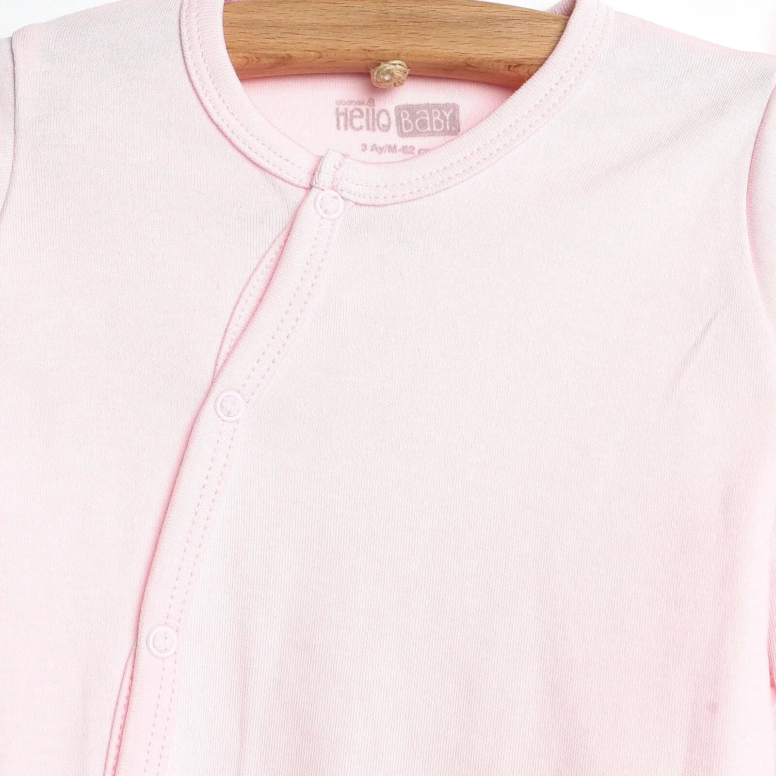 HelloBaby Newborn Baby Girl Striped 2 - Pack Snap Romper - Hat Set - ebebek - Black Friday