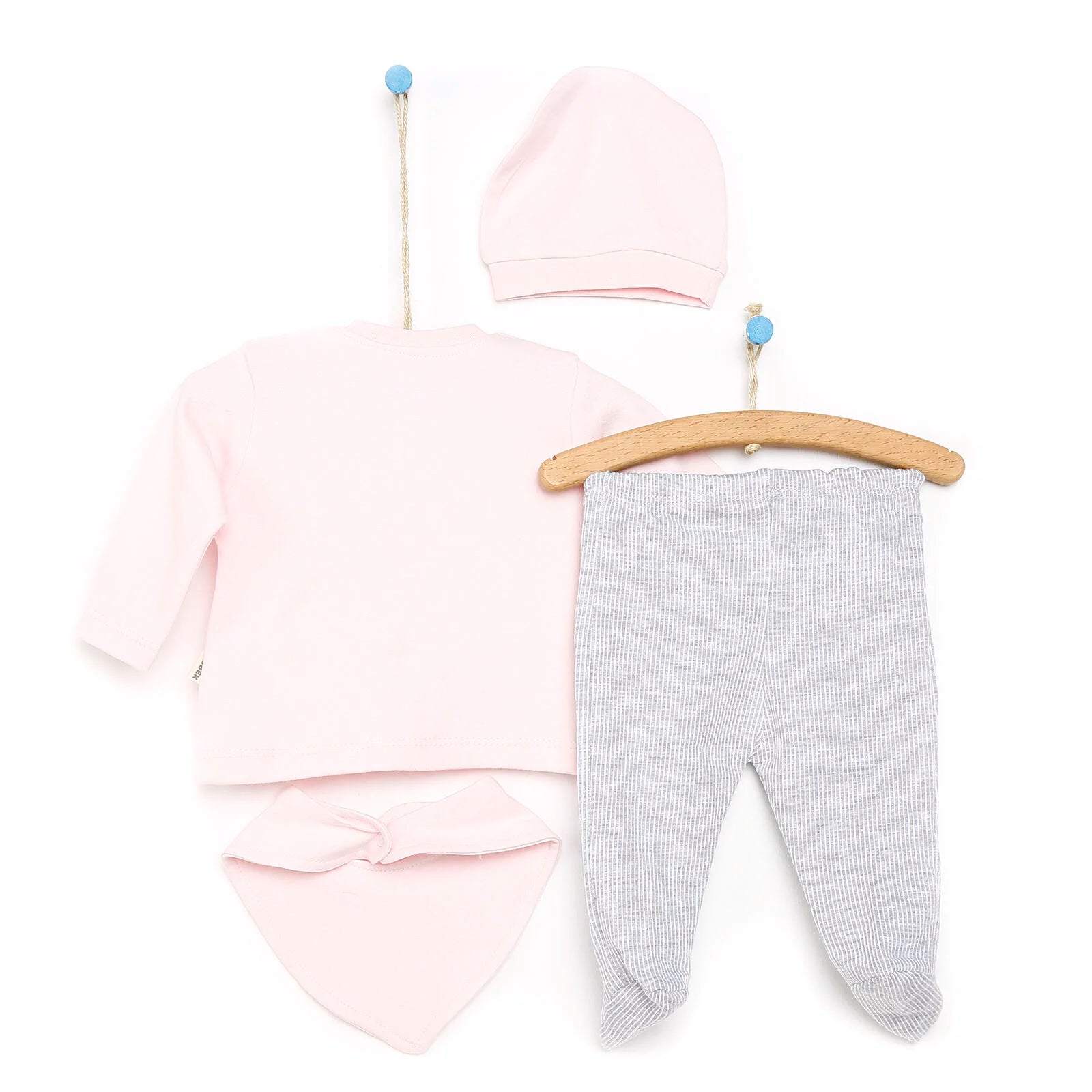 Bebbek Baby Girl 5 Pcs Newborn Gift Starter Set - Pink - ebebek - Black Friday