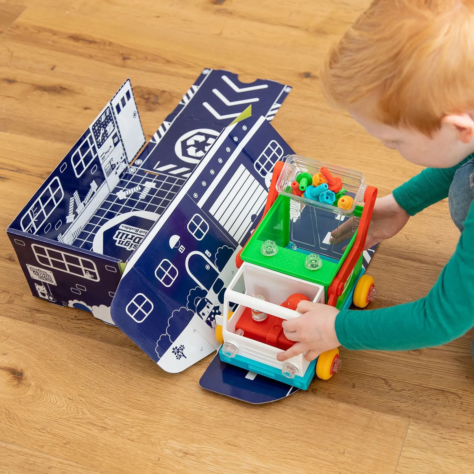 Design & Drill Bolt Buddies Police Rescue Pick - It - Up Truck - ebebek - Black Friday