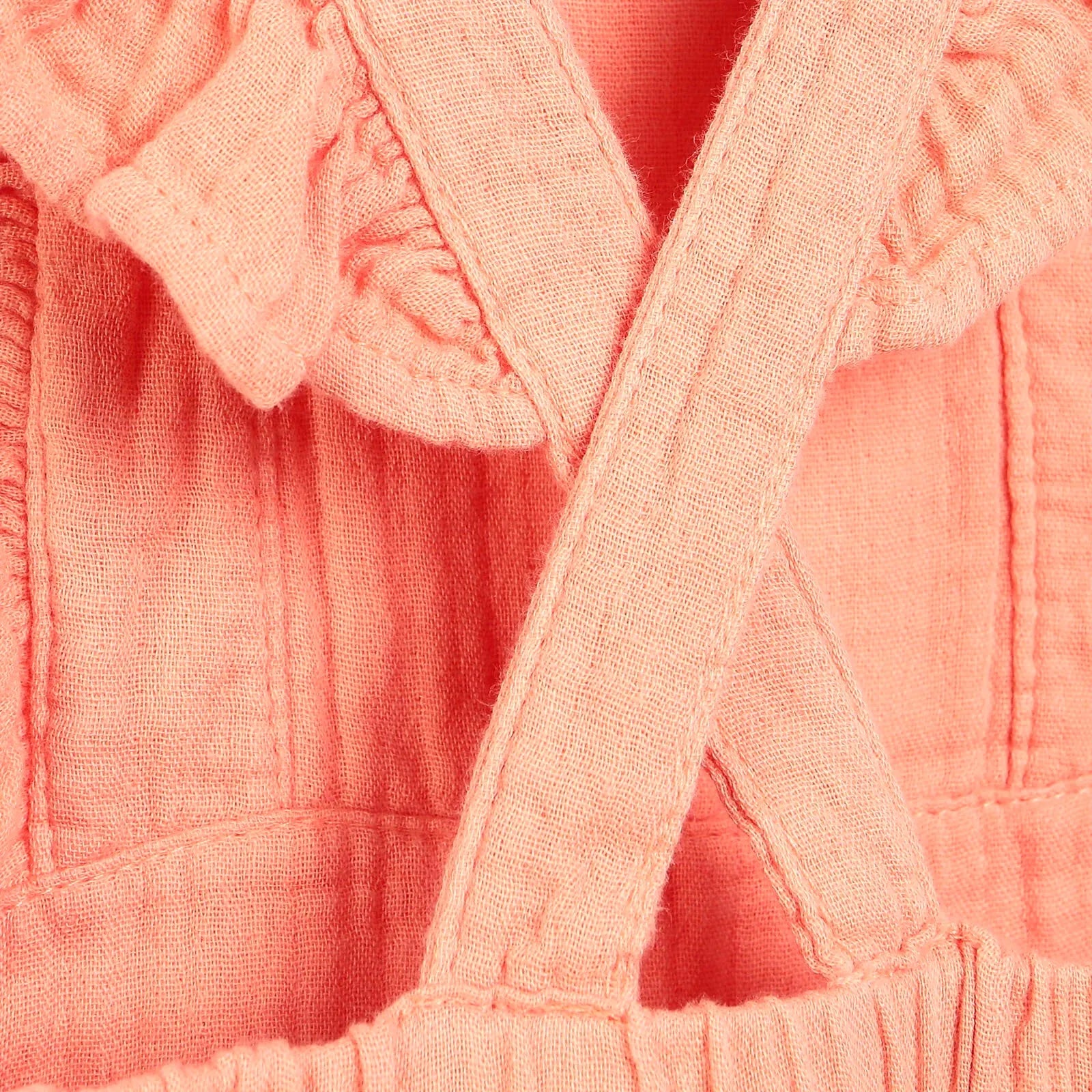 HelloBaby Overall Shorts - Salmon - ebebek - Black Friday