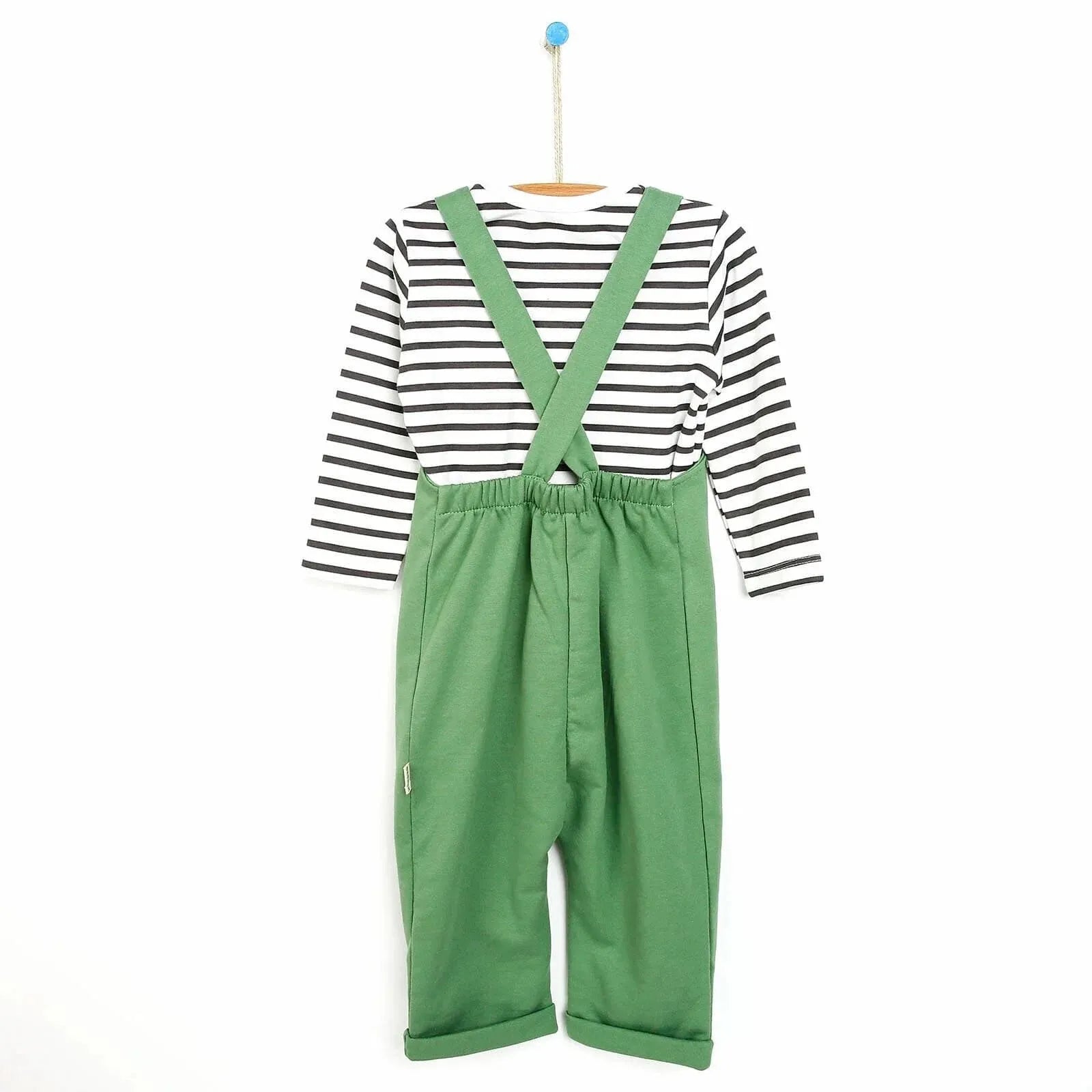 Bebbek Newborn Animals Holiday Overall - Green - ebebek - Black Friday