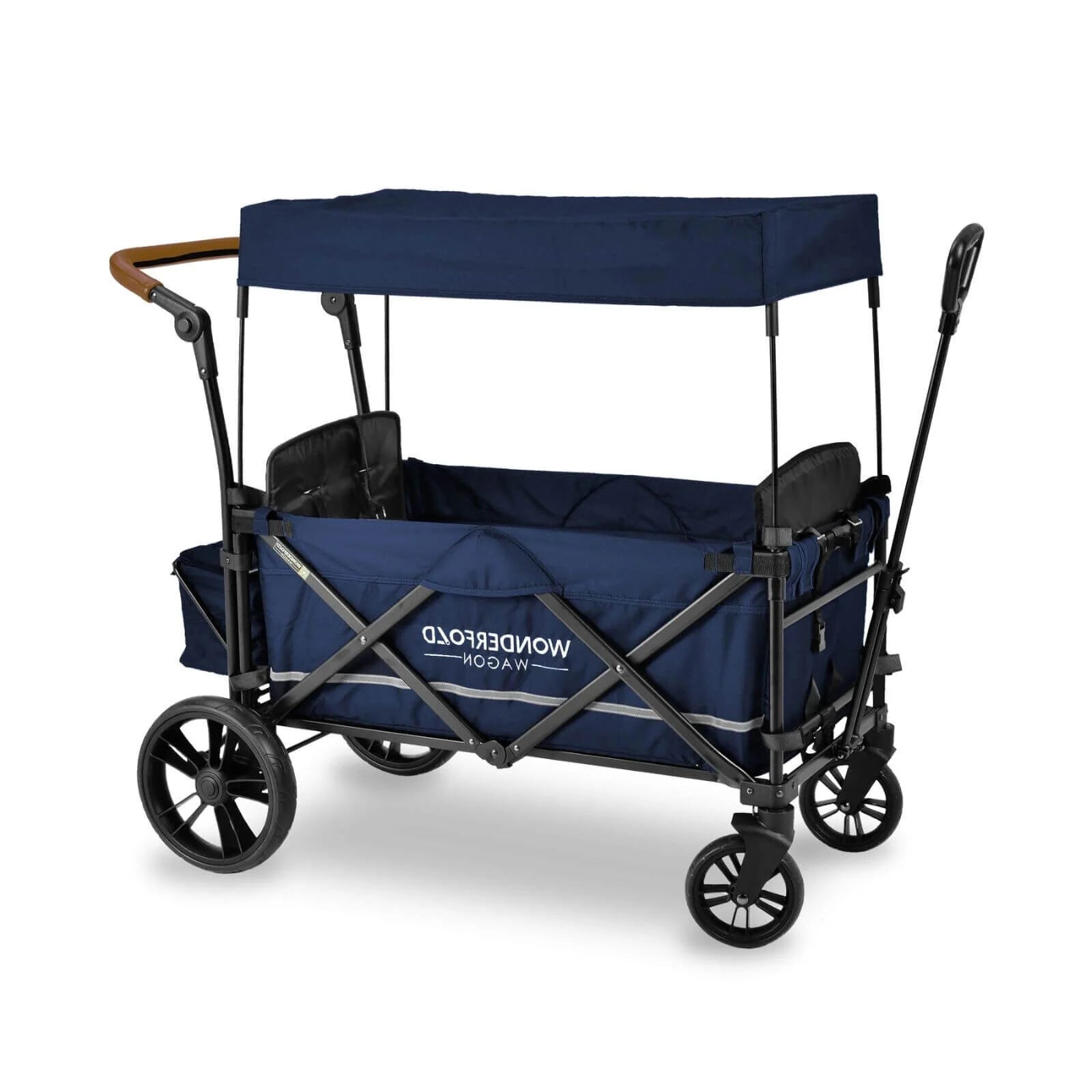 Wonderfold X2 Push & Pull Double Stroller Wagon - Midnight Blue - ebebek - Black Friday