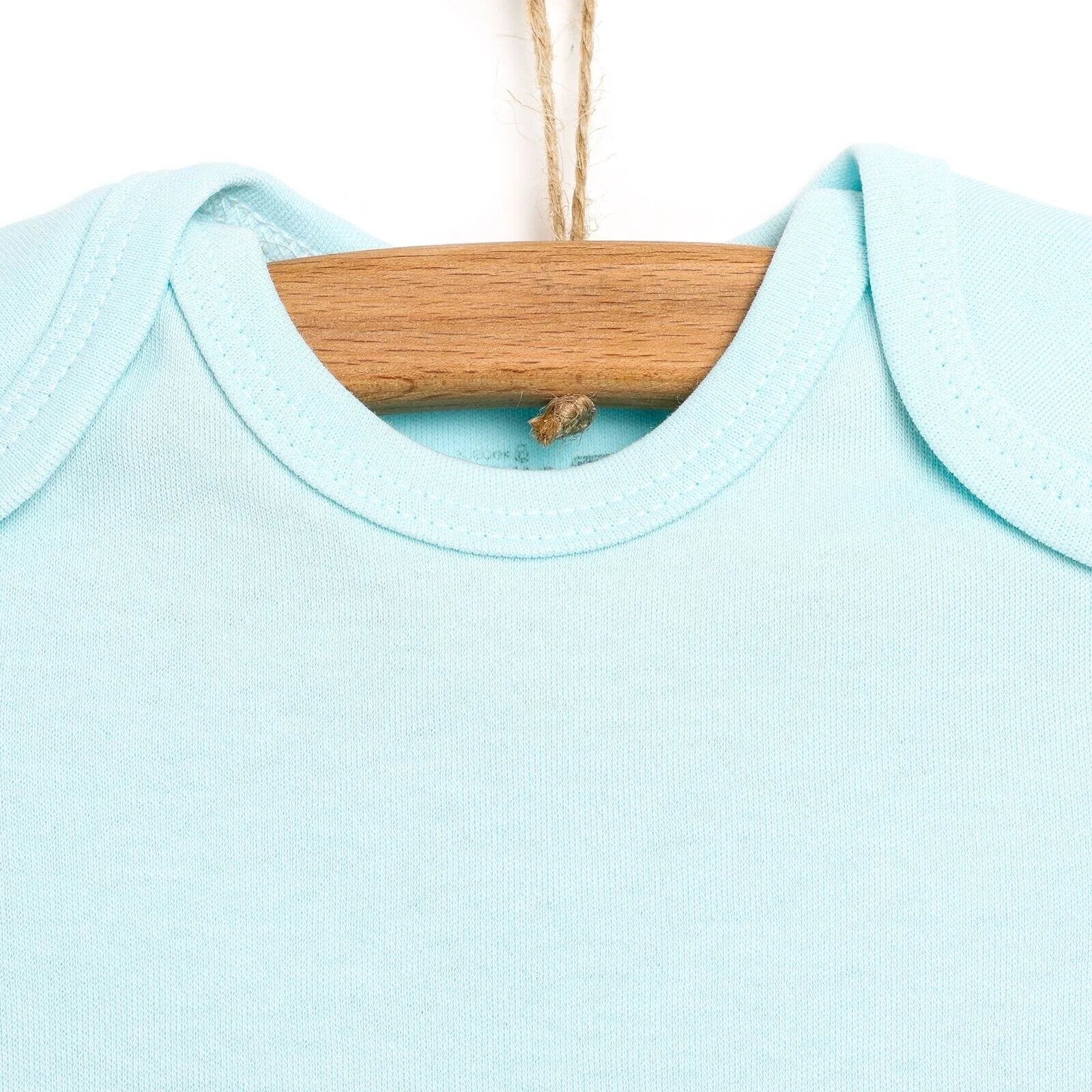 HelloBaby Short Sleeve Bodysuit 3pcs - Blue - ebebek - Black Friday