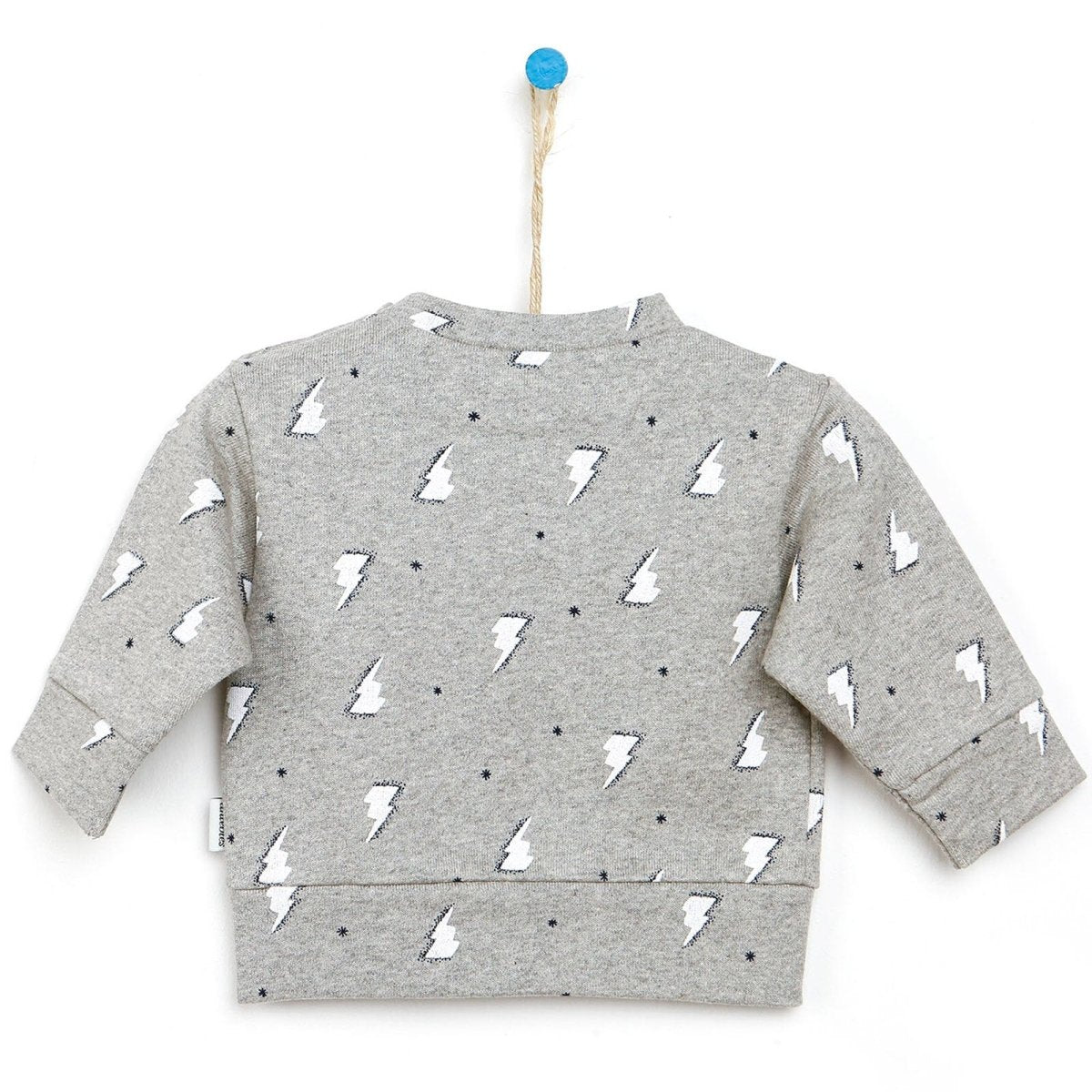 Antebies Newborn Sky Organic Sweatshirt - Grey - ebebek - Black Friday