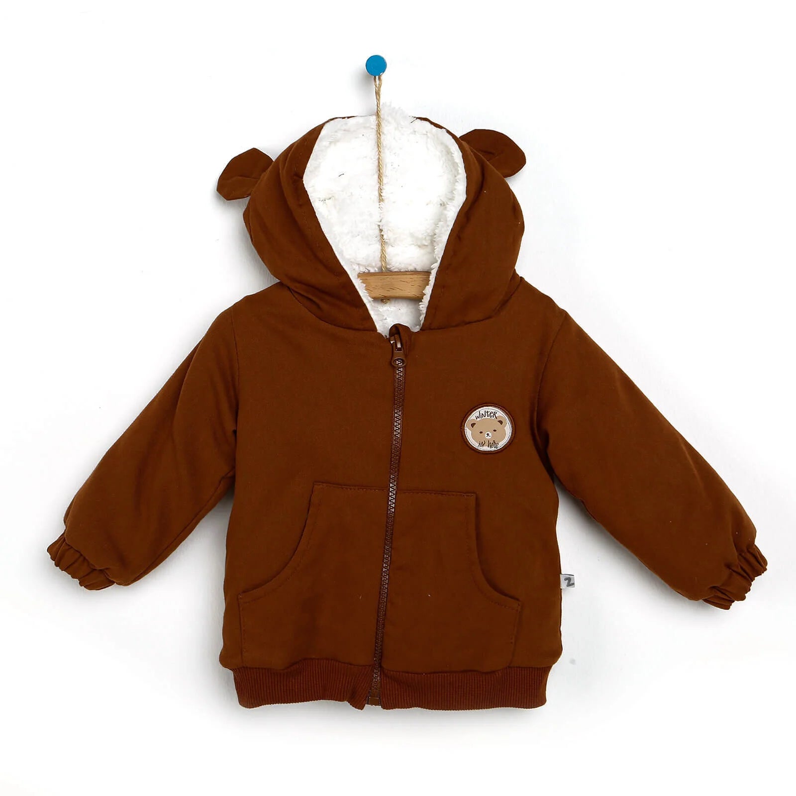 BabyZ Welsoft Jacket - Brown - ebebek - Black Friday