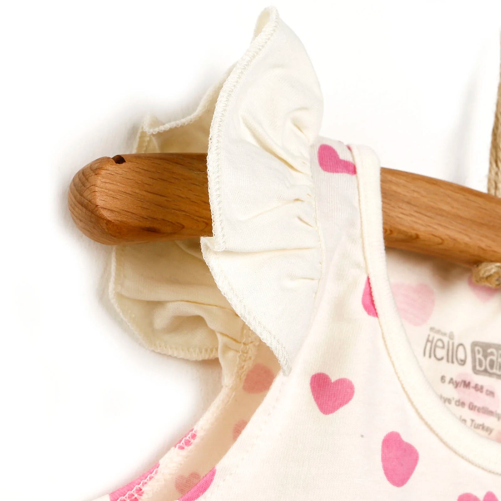 HelloBaby Basic Baby Girl Tank Top - Ecru - ebebek - Black Friday