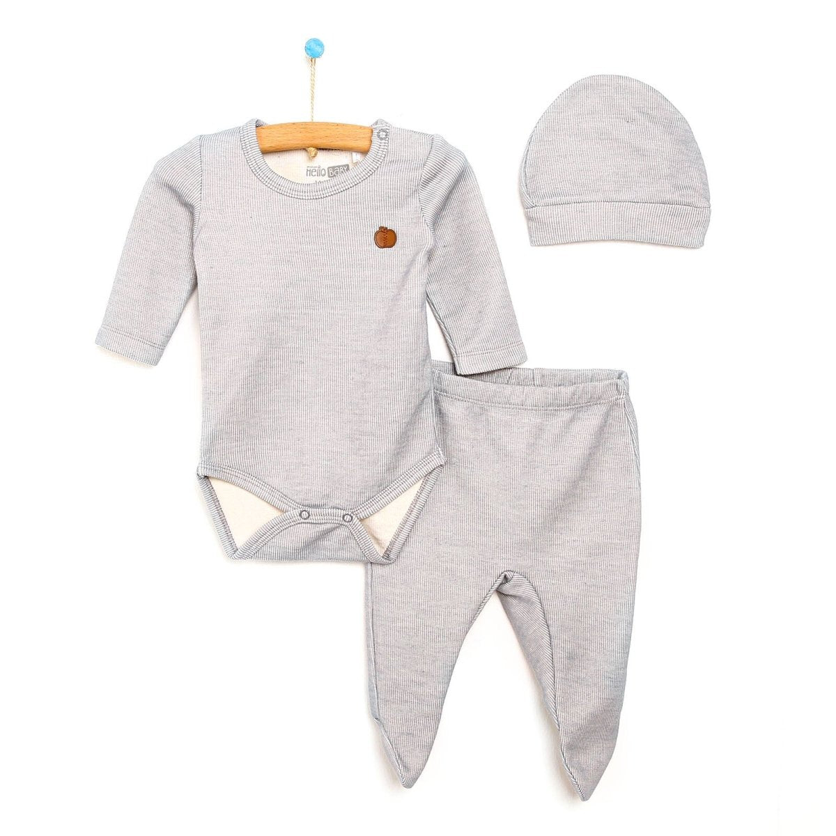 HelloBaby Body - Footed Bottom - Hat - ebebek - Black Friday