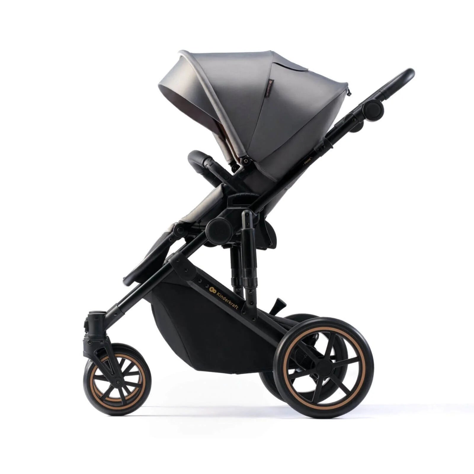 Kinderkraft 3 - in - 1 Mink Pro Prime 2 Travel System with Car Seat - Shadow Grey - ebebek - Black Friday