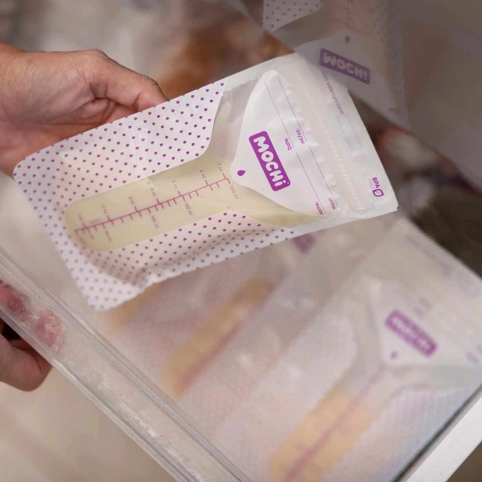 Mochi Breastmilk Storage Bags 50 pcs - ebebek - Black Friday