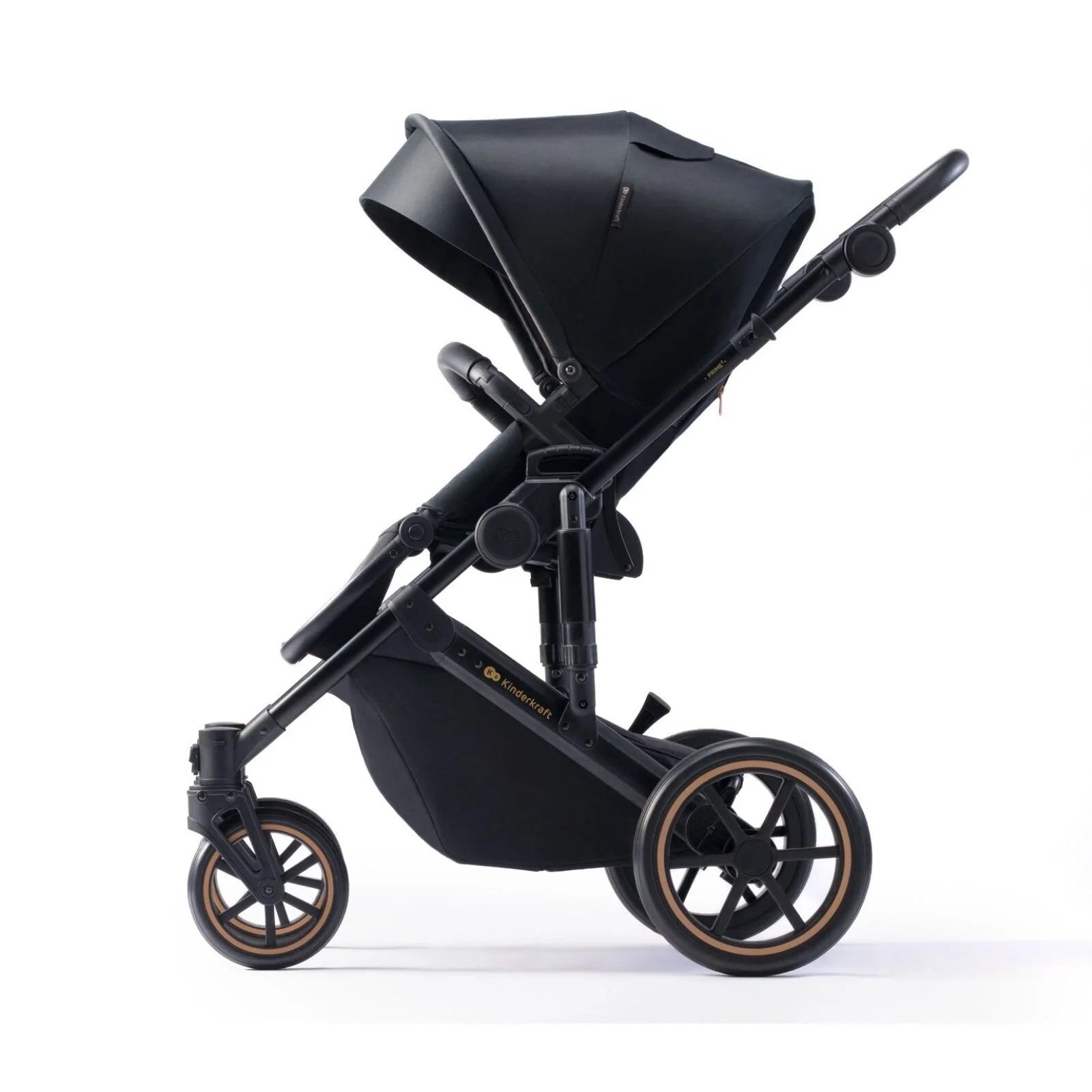 Kinderkraft 3 - in - 1 Mink Pro Prime 2 Travel System with Car Seat - Venezian Black - ebebek - Black Friday