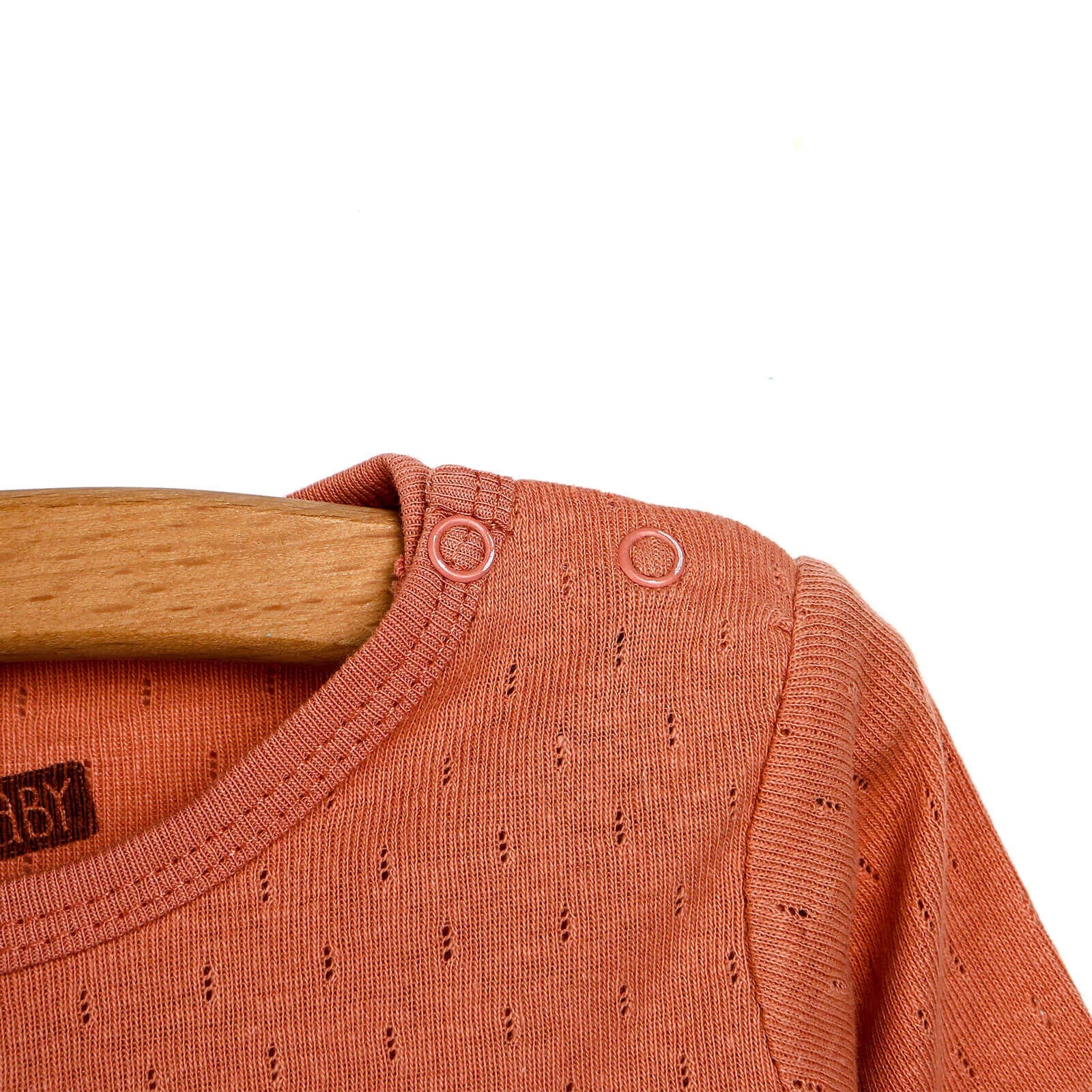 HelloBaby Long Sleeve Bodysuit - Light Rose - ebebek - Black Friday