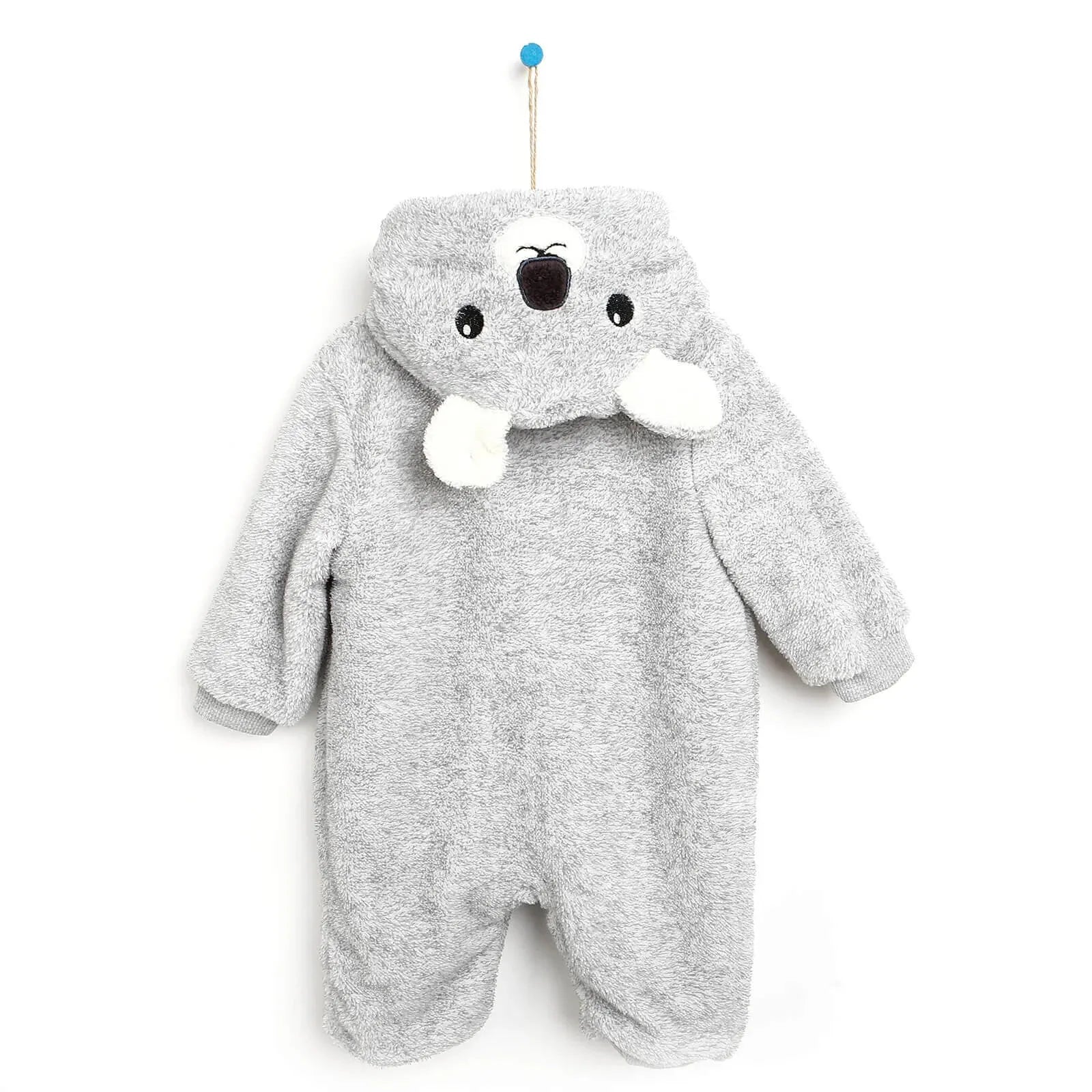 Midimod Welsoft Jumpsuit - Grey - ebebek - Black Friday