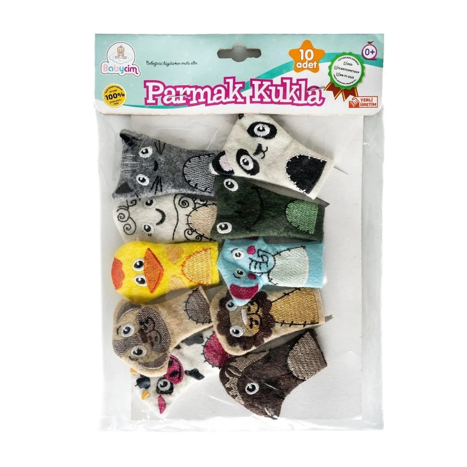 Finger Puppets - 10 Animals - ebebek - Black Friday