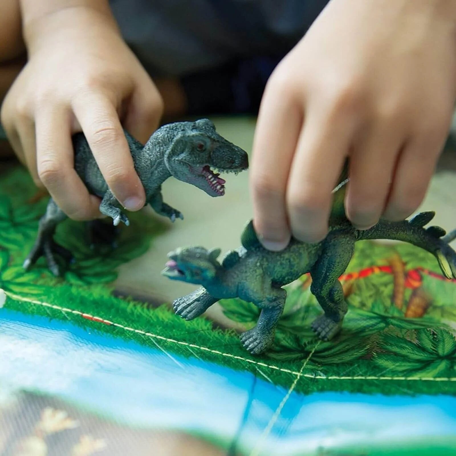 Peterkin Dinosaur ZipBin & Playmat Plus 2 pcs - ebebek - Black Friday