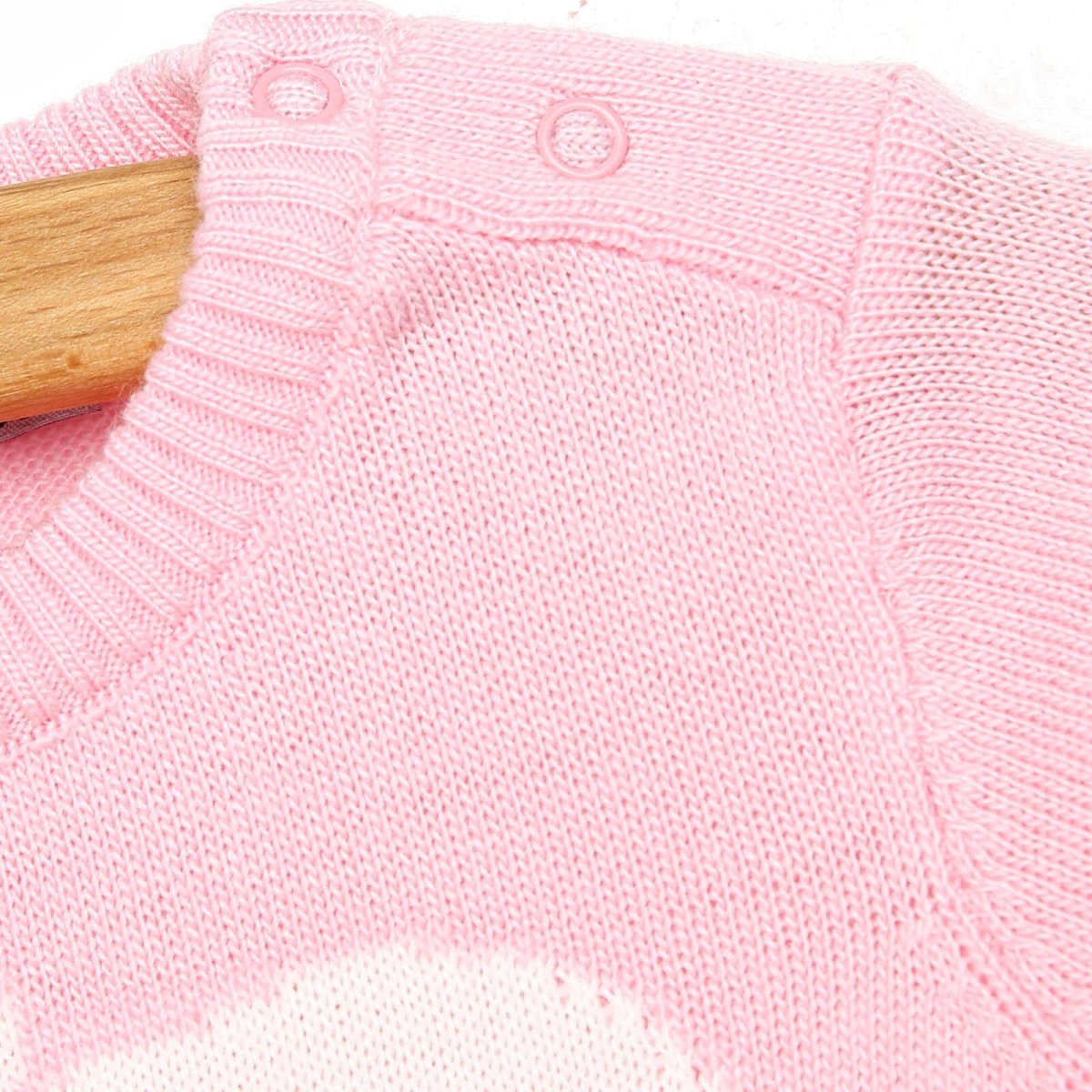 HelloBaby Newborn Knit Baby Elephant Jumpsuit - Light Pink - ebebek - Black Friday