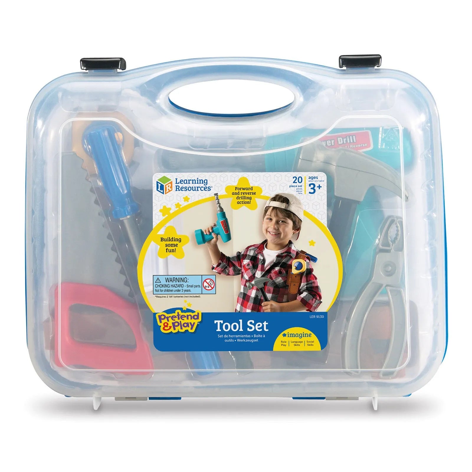 Learning Resources Pretend & Play Work Belt Tool Set - ebebek - Black Friday