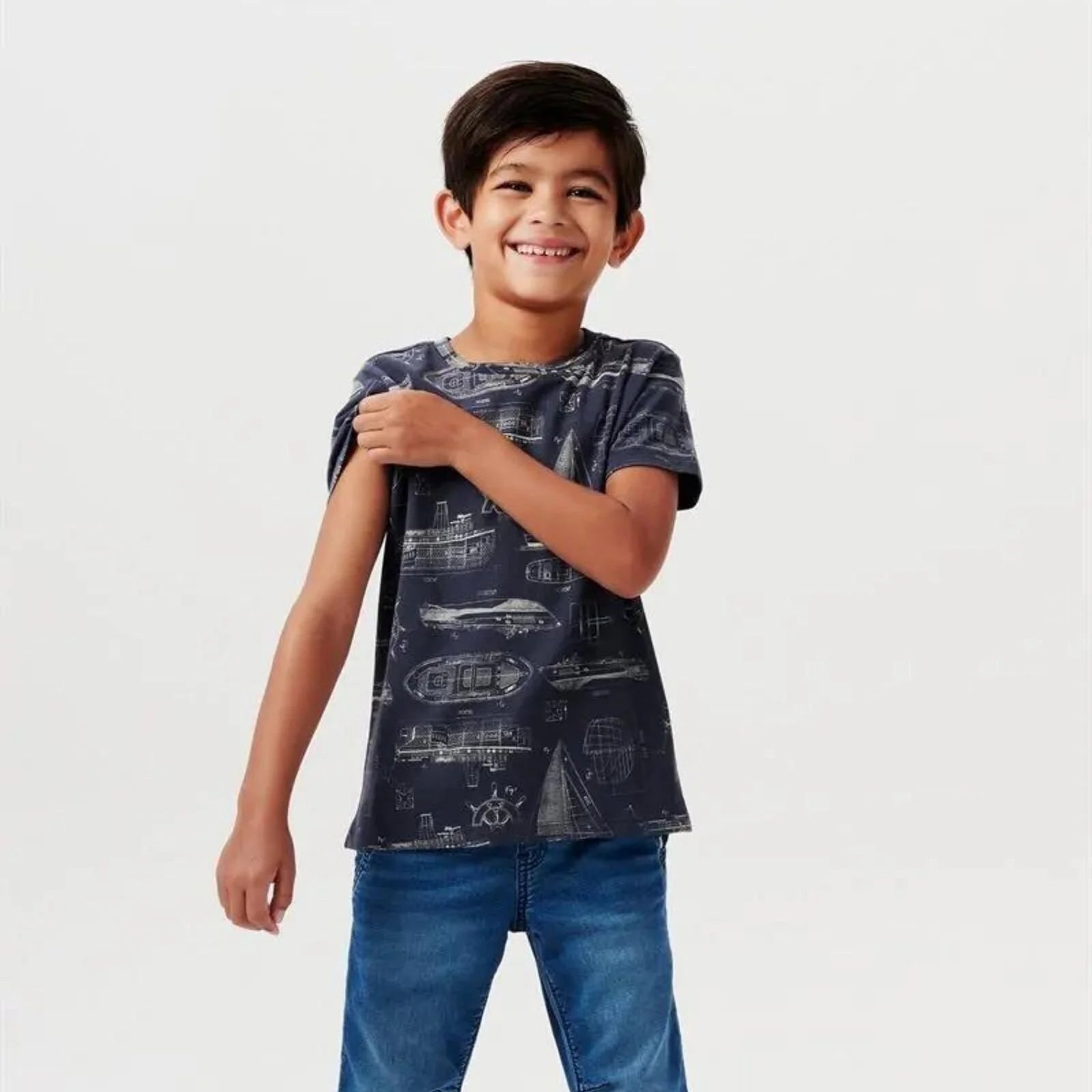 Noppies T-shirt Randolph - India Ink - ebebek - Black Friday