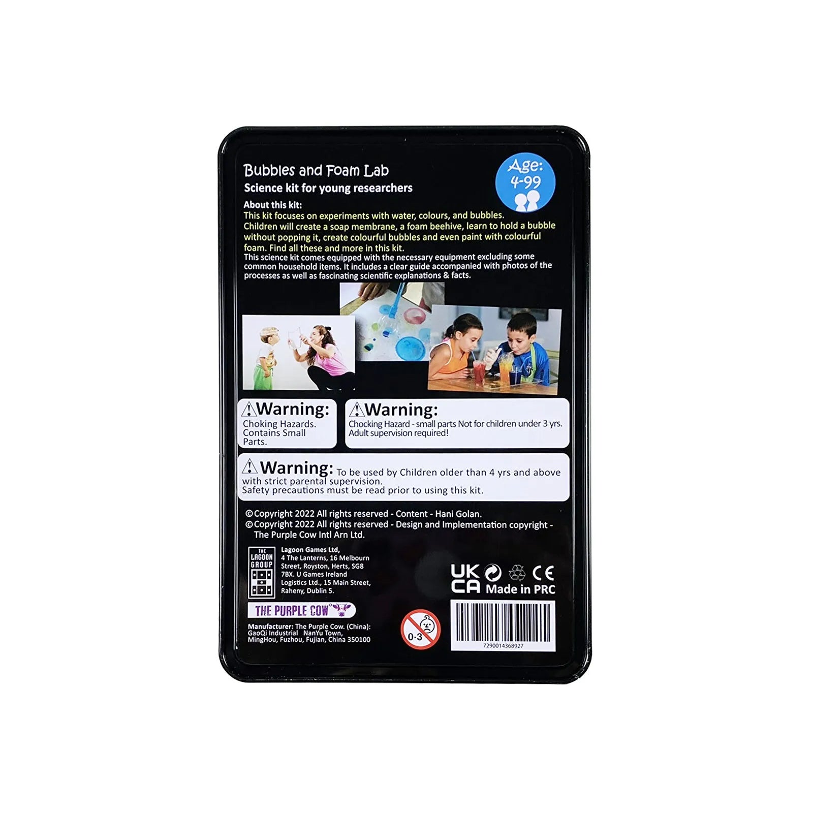 The Purple Cow Crazy Scientist LAB Bubbles & Foam - ebebek - Black Friday