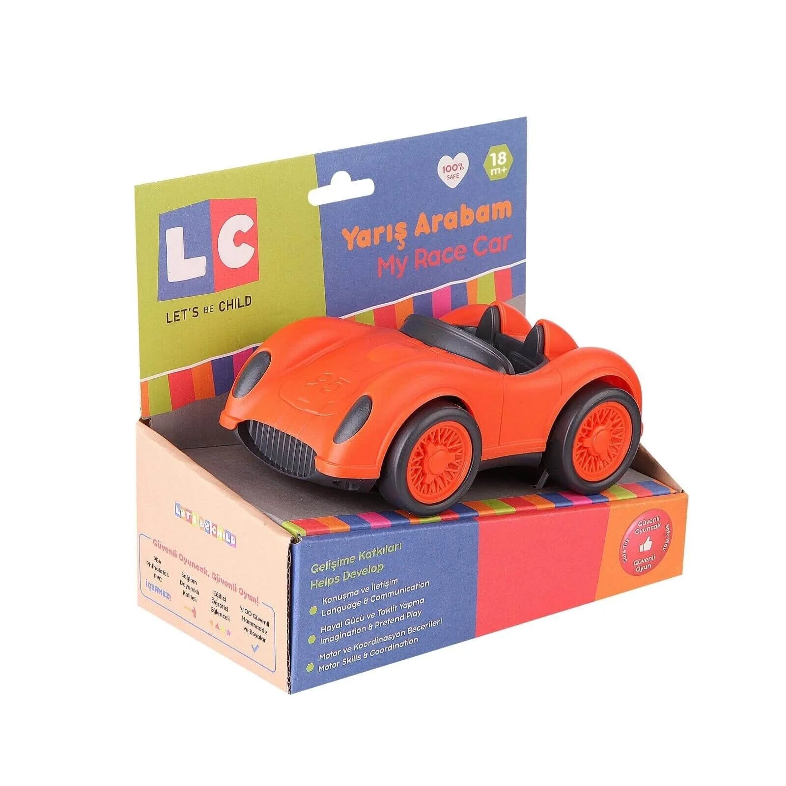 My LC Race Car With Box Assorted - Let's Be Child - ebebek