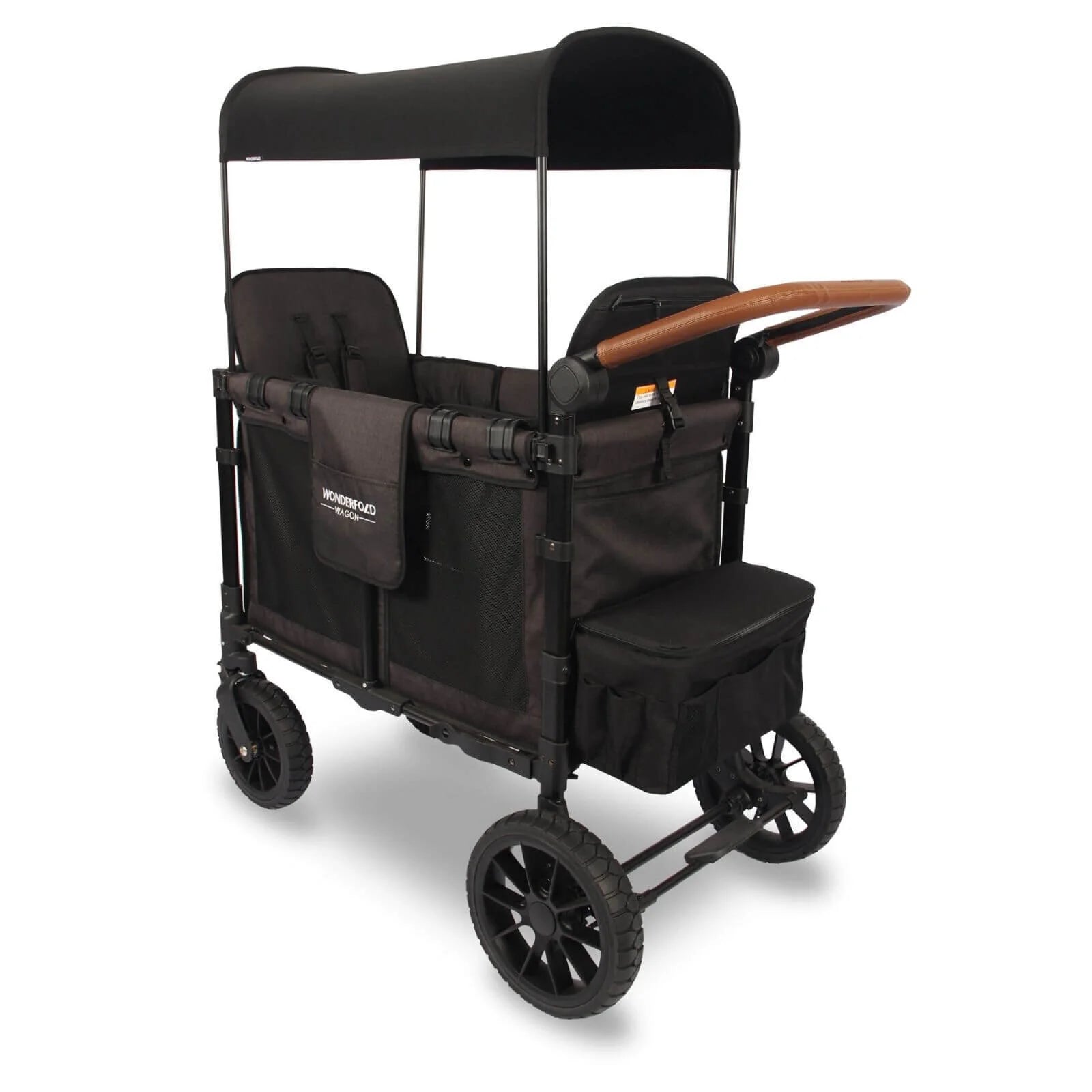Wonderfold W2 Luxe Double Wagon - Volcanic Black - ebebek - Black Friday