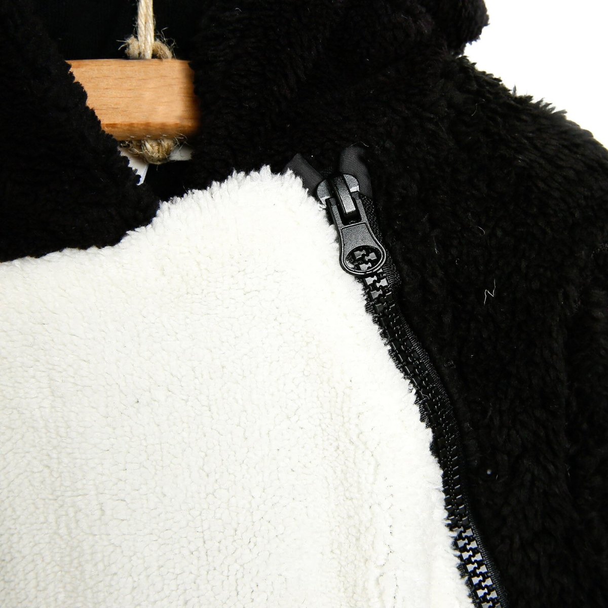 Midimod Newborn Welsoft Penguin Footed Jumpsuit - Black - ebebek - Black Friday