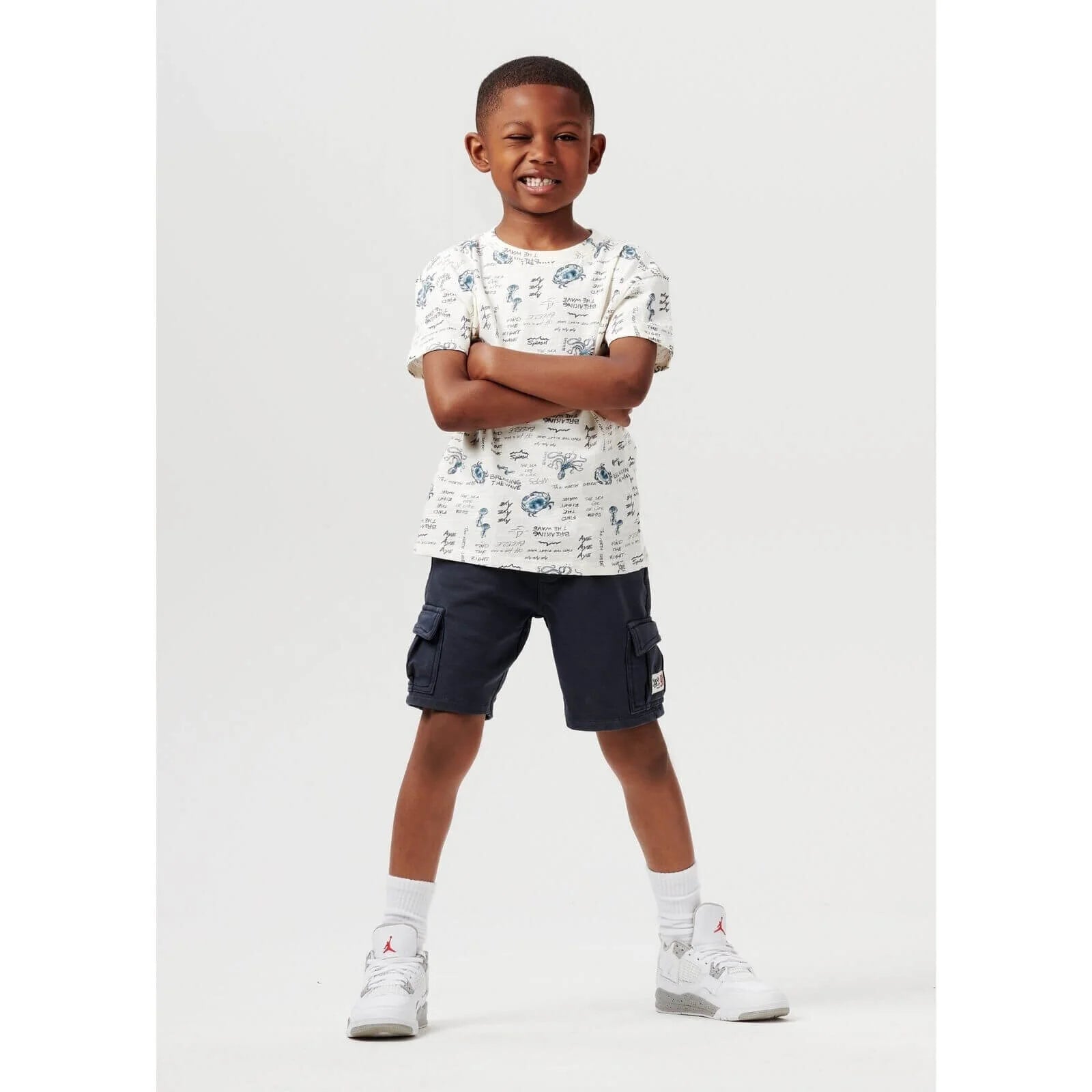 Noppies Shorts Rockfish - India Ink - ebebek - Black Friday