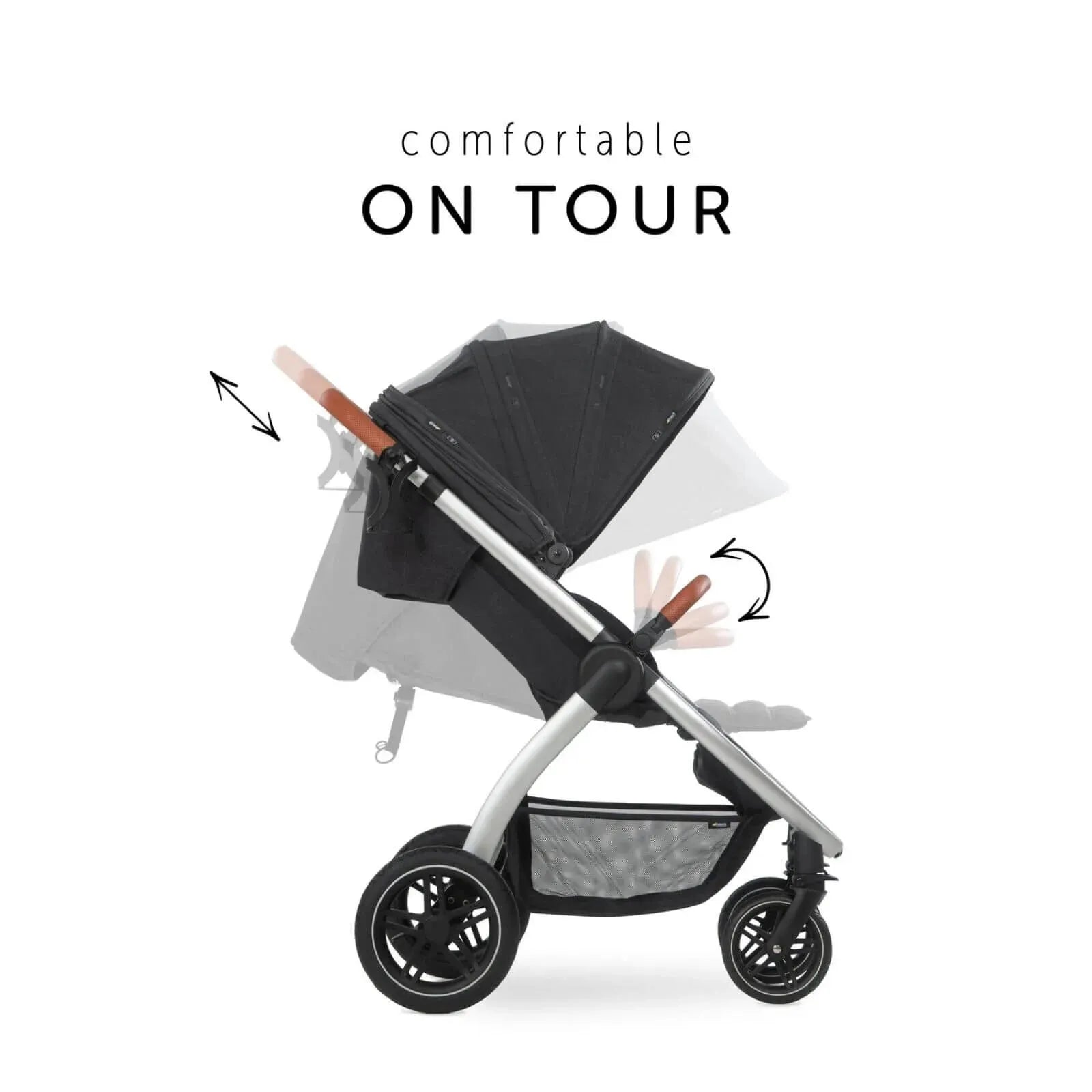 Hauck Uptown Pushchair - Black - ebebek - Black Friday
