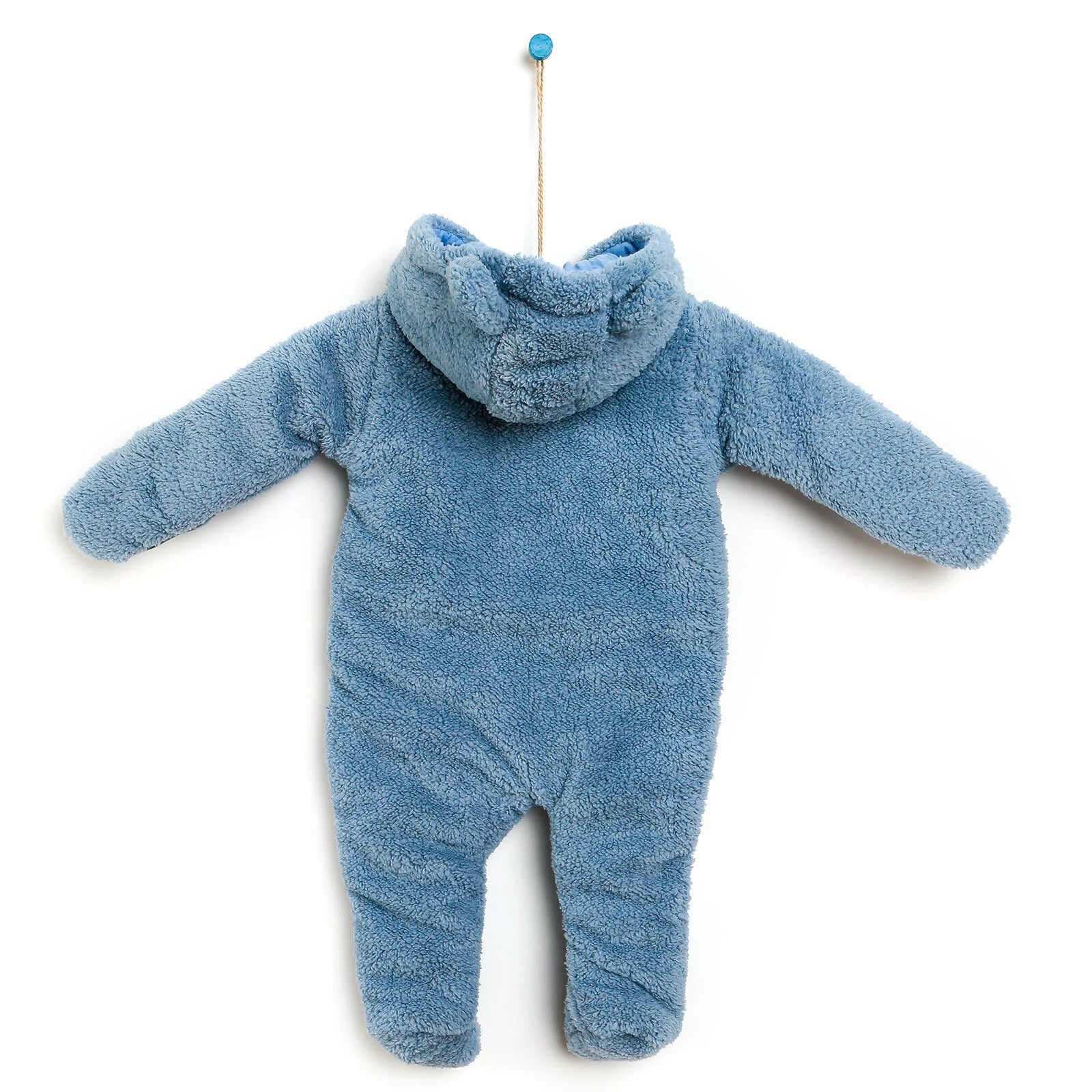 Cassiope Newborn Welsoft Footed Jumpsuit - Blue - ebebek - Black Friday
