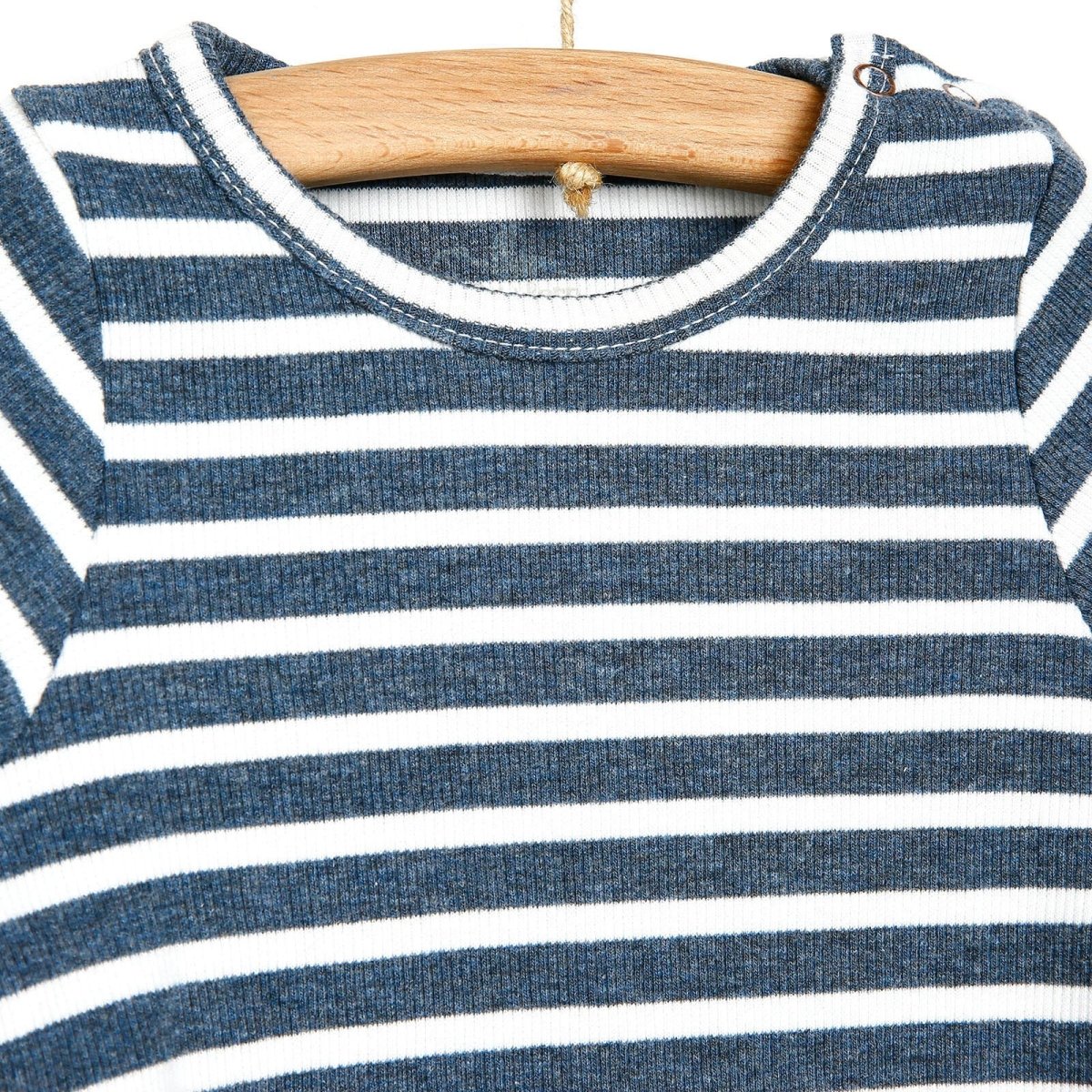 Newborn Fashion Club Long Sleeve Bodysuit - Indigo - ebebek - Black Friday