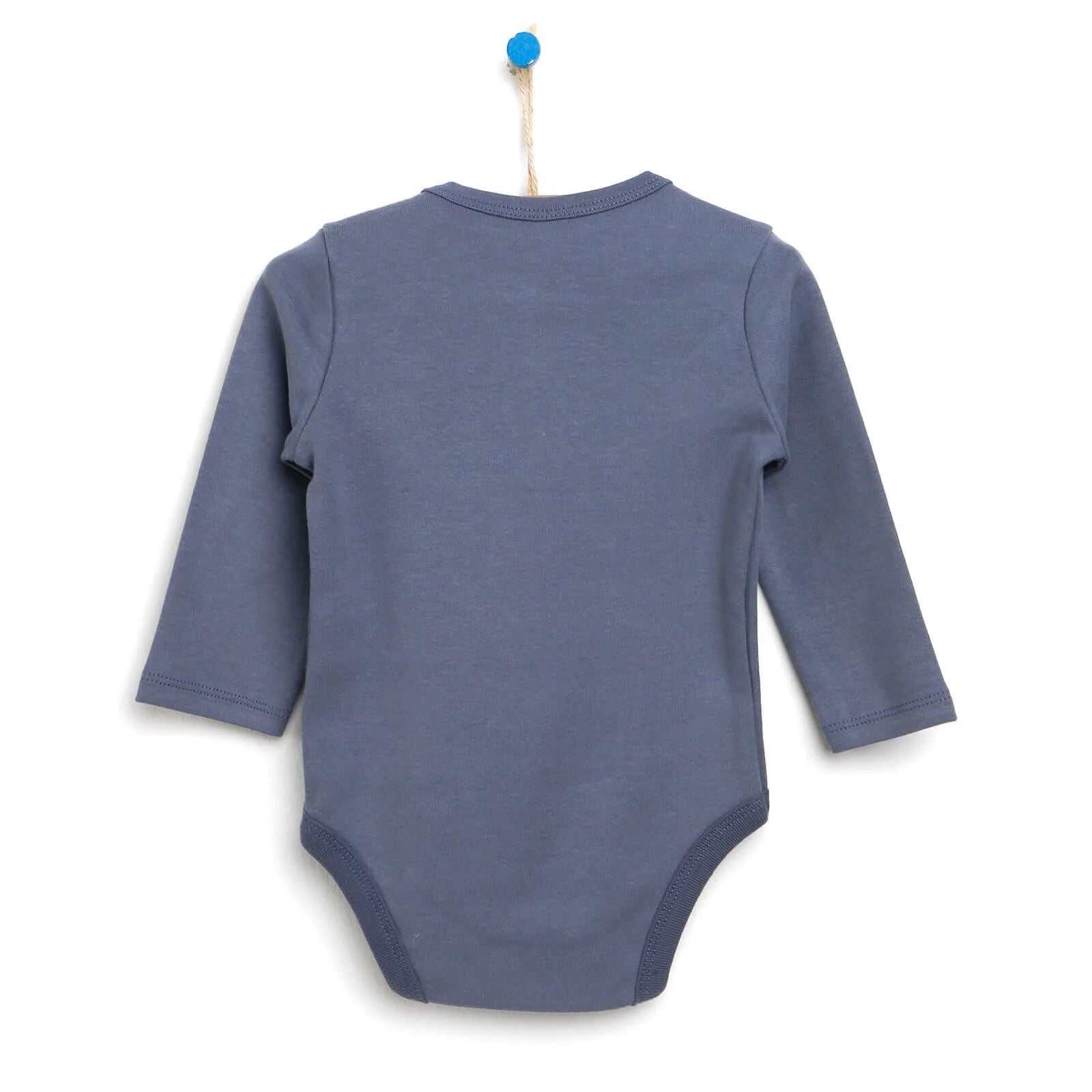 HelloBaby Long Sleeve Bodysuit - Purple - HelloBaby - ebebek