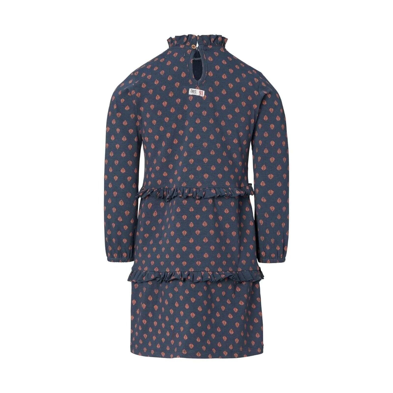 Noppies Girls DreShort Sleeve Long Sleeve Kemp Mill Allover Print - Blue Nights - ebebek - Black Friday