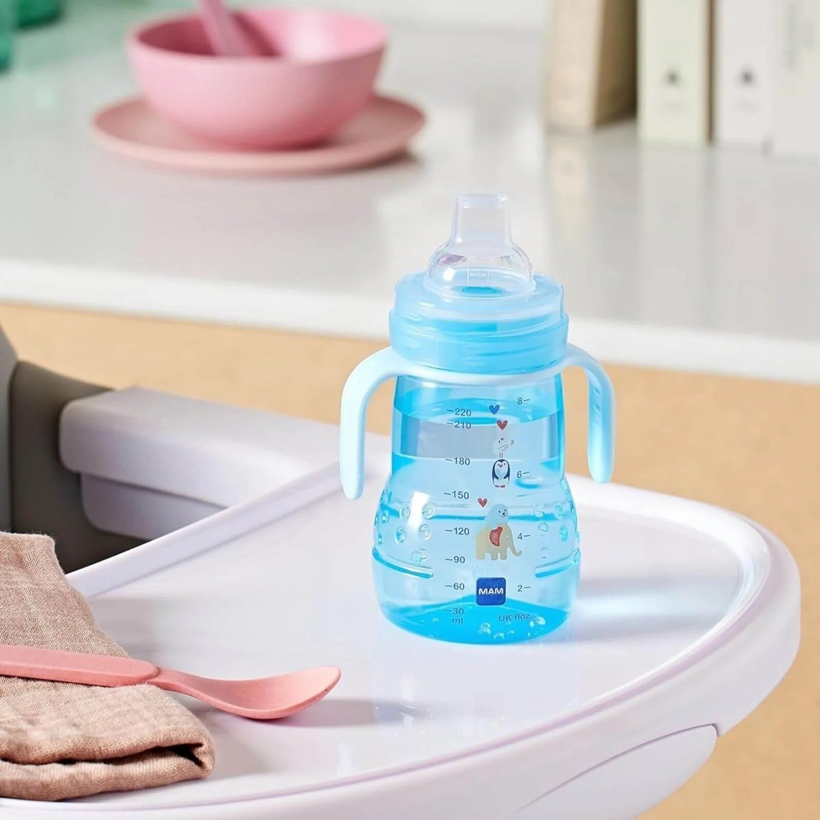 MAM Trainer Cup 2 - in - 1 220ml - Blue - ebebek - Black Friday