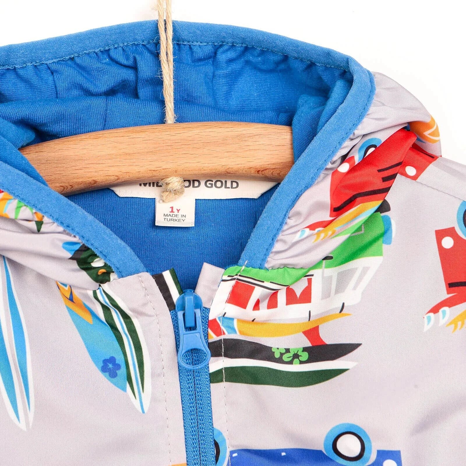 Midimod Basic Baby Boy Gray Repeat Print - Grey - ebebek - Black Friday