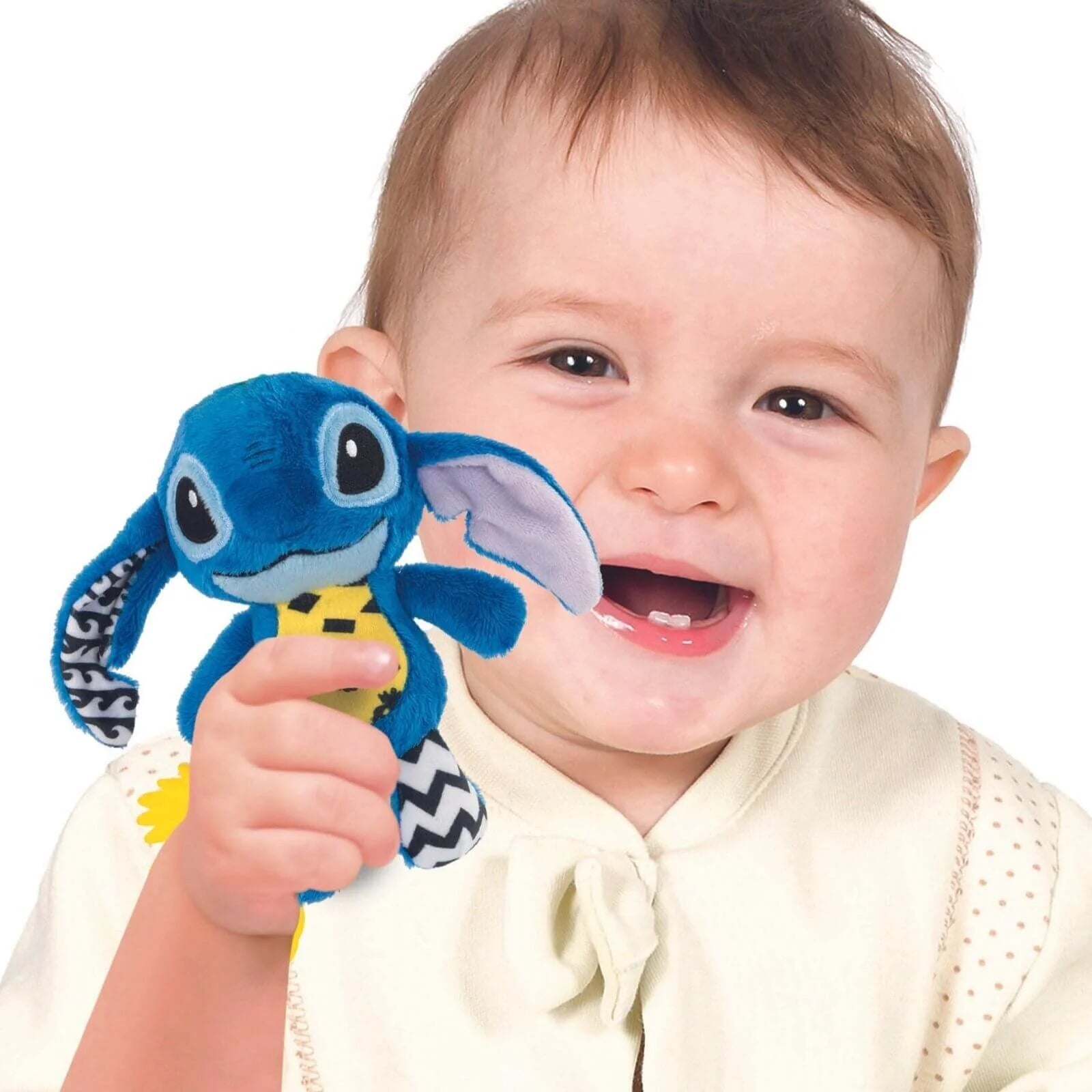 Disney Baby - Stitch Soft Rattle Travel Plush - ebebek - Black Friday