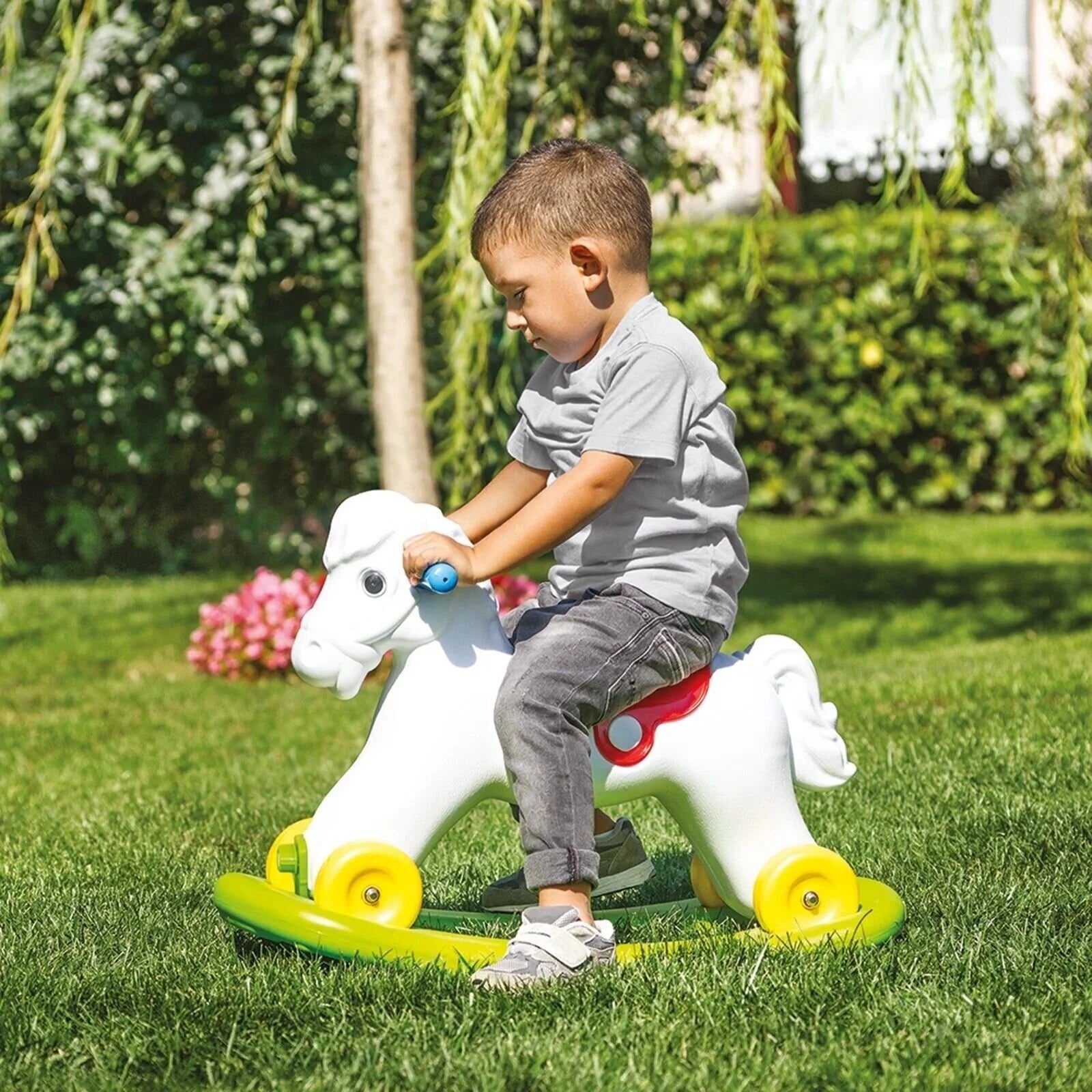 Dolu Rocking Horse with Wheels - ebebek - Black Friday