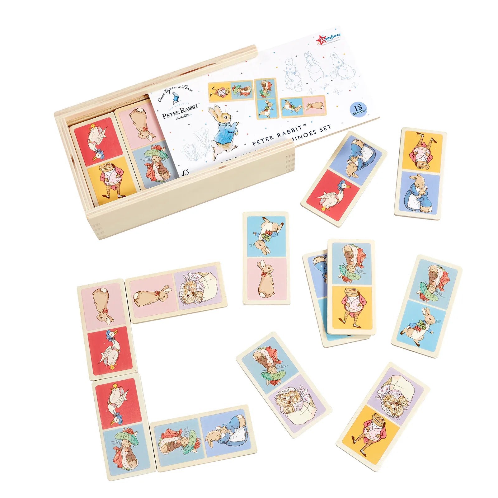 Peter Rabbit Wooden Dominoes - ebebek - Black Friday