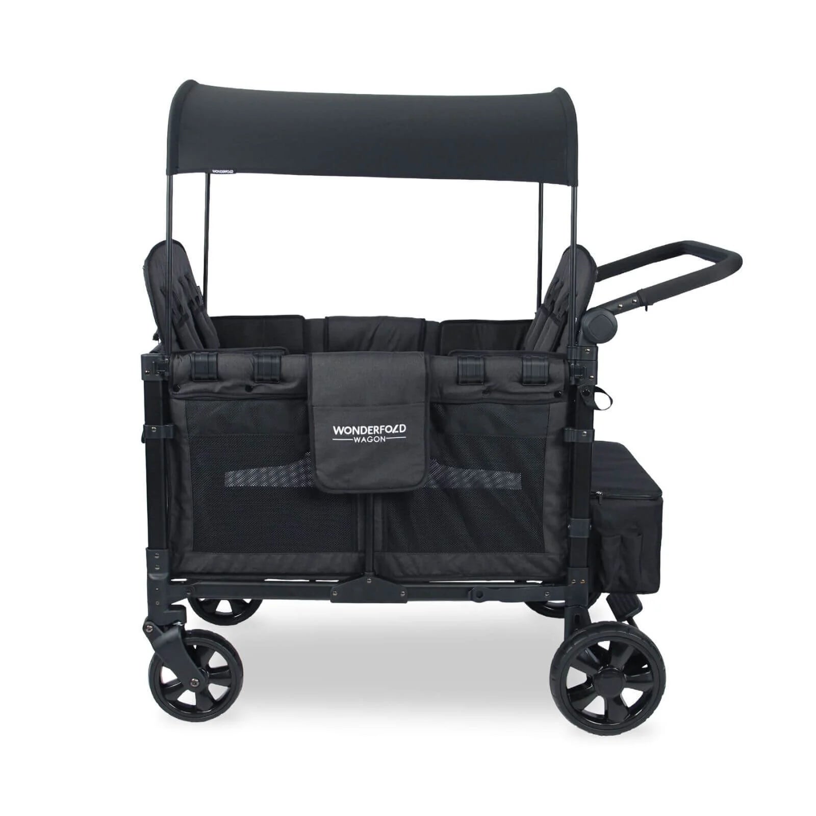 Wonderfold Wagon W4 Elite Quad Stroller Wagon - Volcanic Black - ebebek - Black Friday