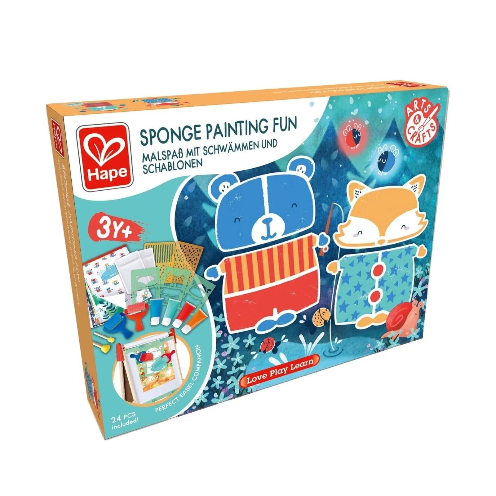 Hape Sponge Painting Fun - ebebek - Black Friday