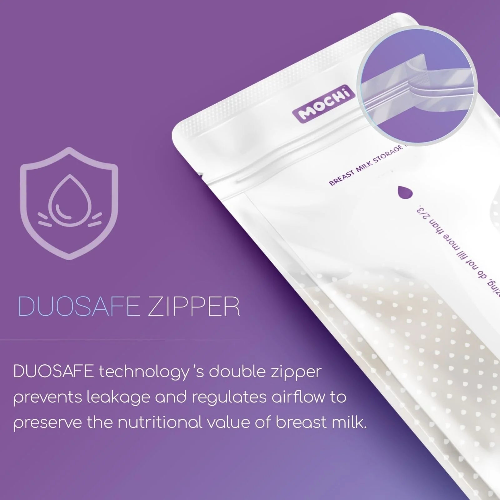 Mochi Breastmilk Storage Bags 50 pcs - ebebek - Black Friday