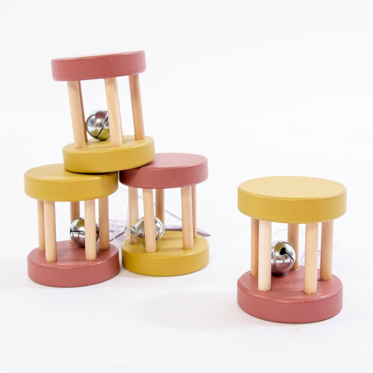 Belo&Me Wooden Bell Rattle - ebebek - Black Friday