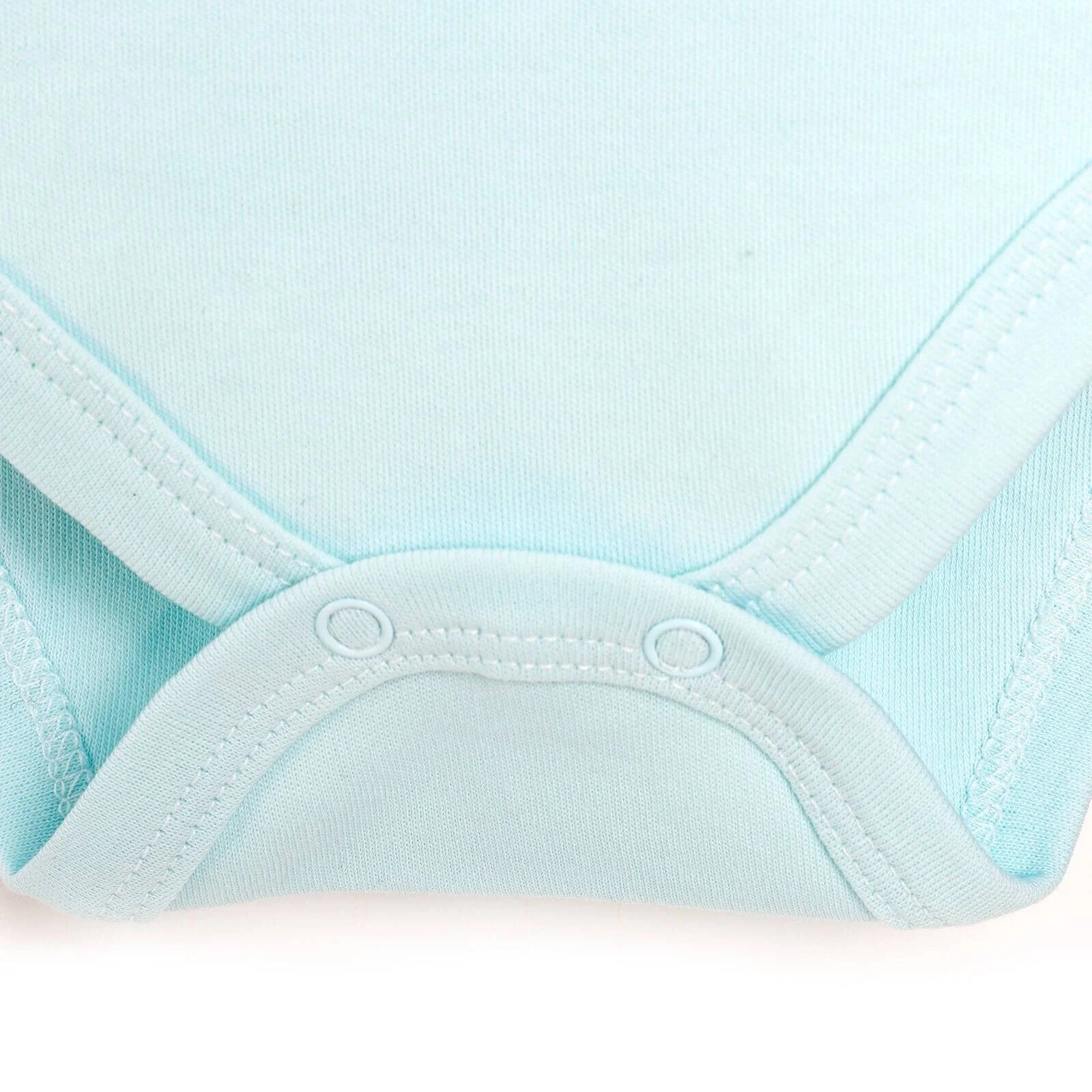 HelloBaby Short Sleeve Bodysuit 3pcs - Blue - ebebek - Black Friday