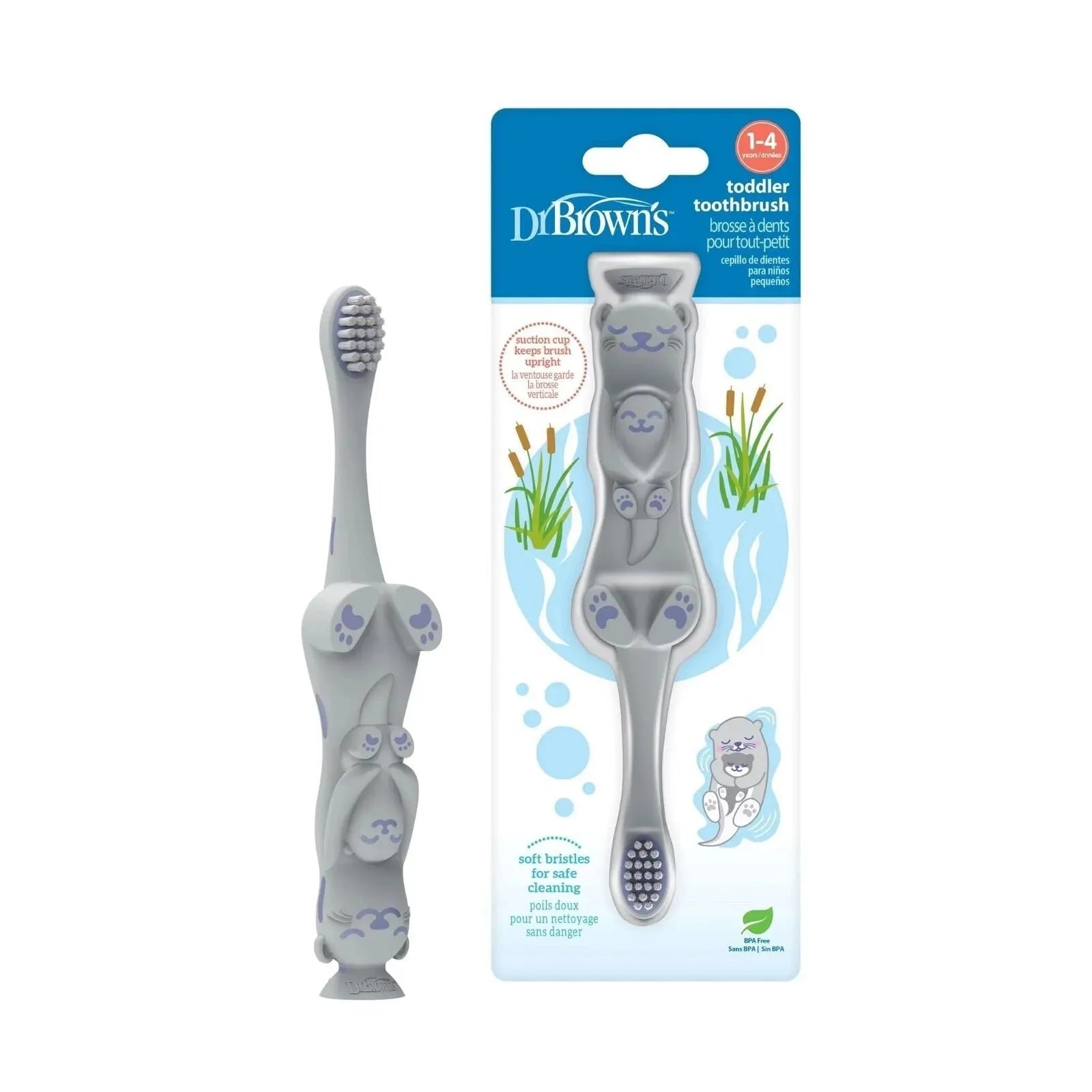 Dr. Brown's Toddler Toothbrush Otter 1 - 4 years - ebebek - Black Friday
