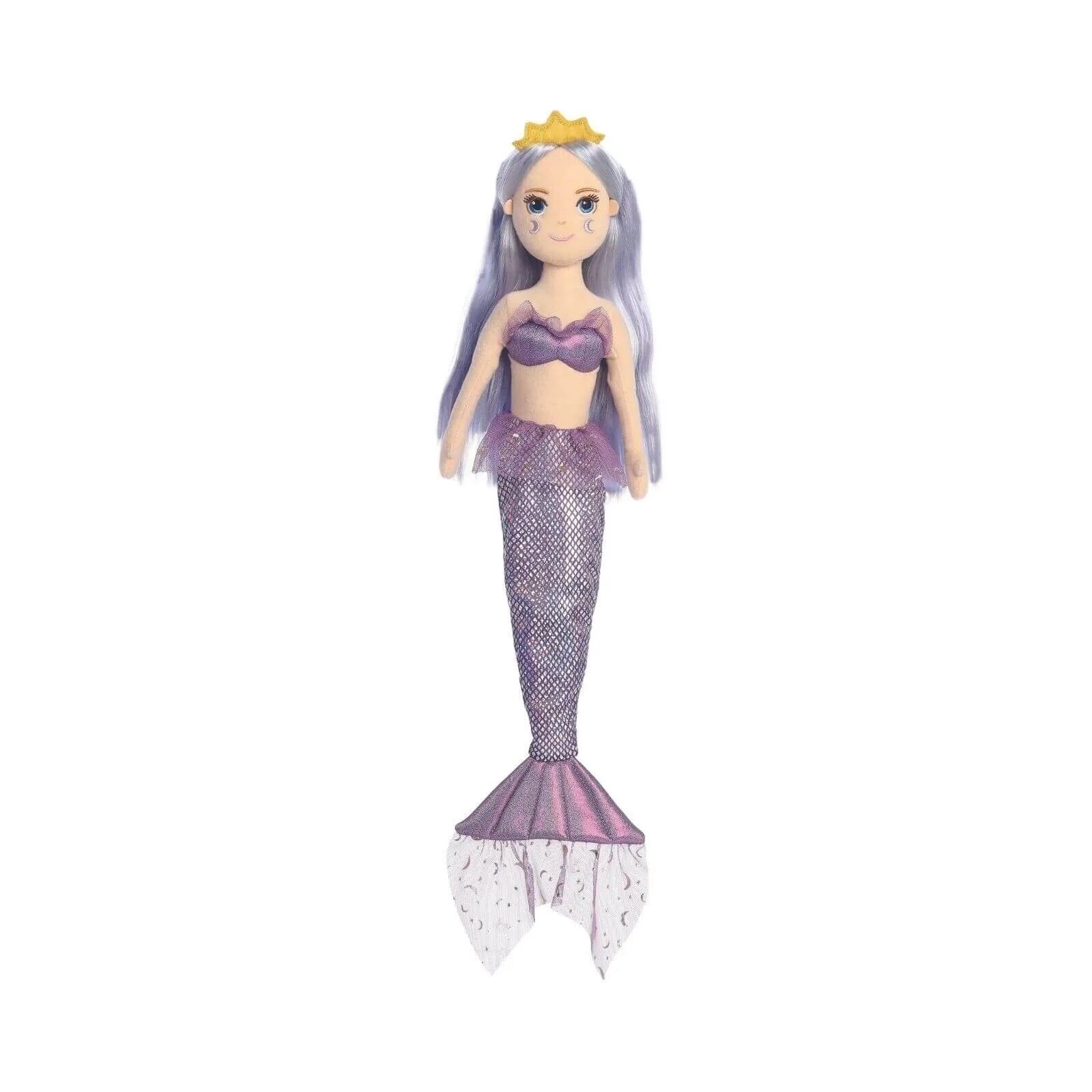 Sea Sparkles Lavender Mermaid Soft Toy - ebebek - Black Friday