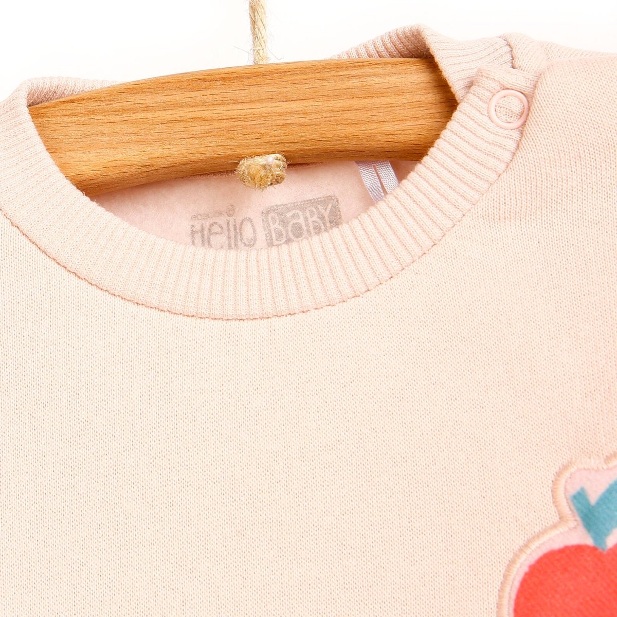 HelloBaby Sweatshirt - Footless Bottom - Pink - ebebek - Black Friday