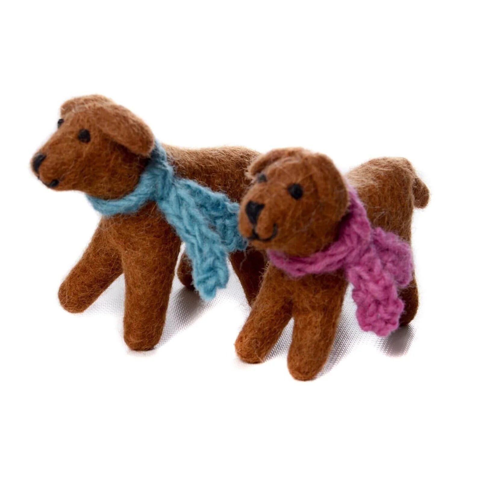 Amica Felt Chocolate Labrador Toy 7.5cm - ebebek - Black Friday