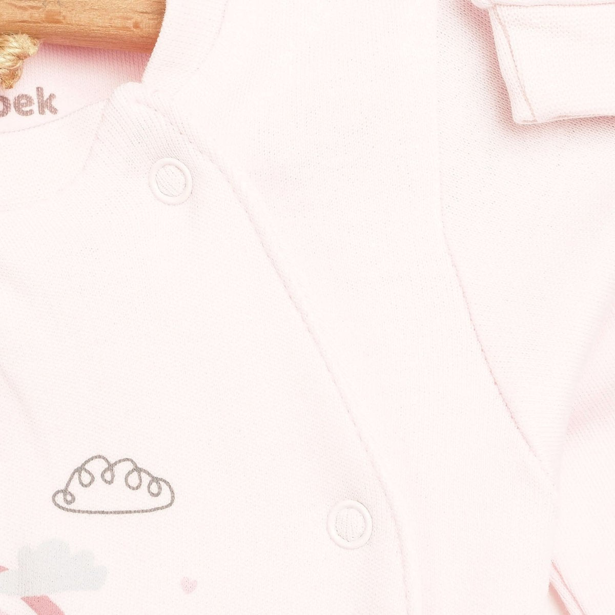 Bebbek Baby Girl 5 Pcs Newborn Starter Set - Snow Melange - ebebek - Black Friday